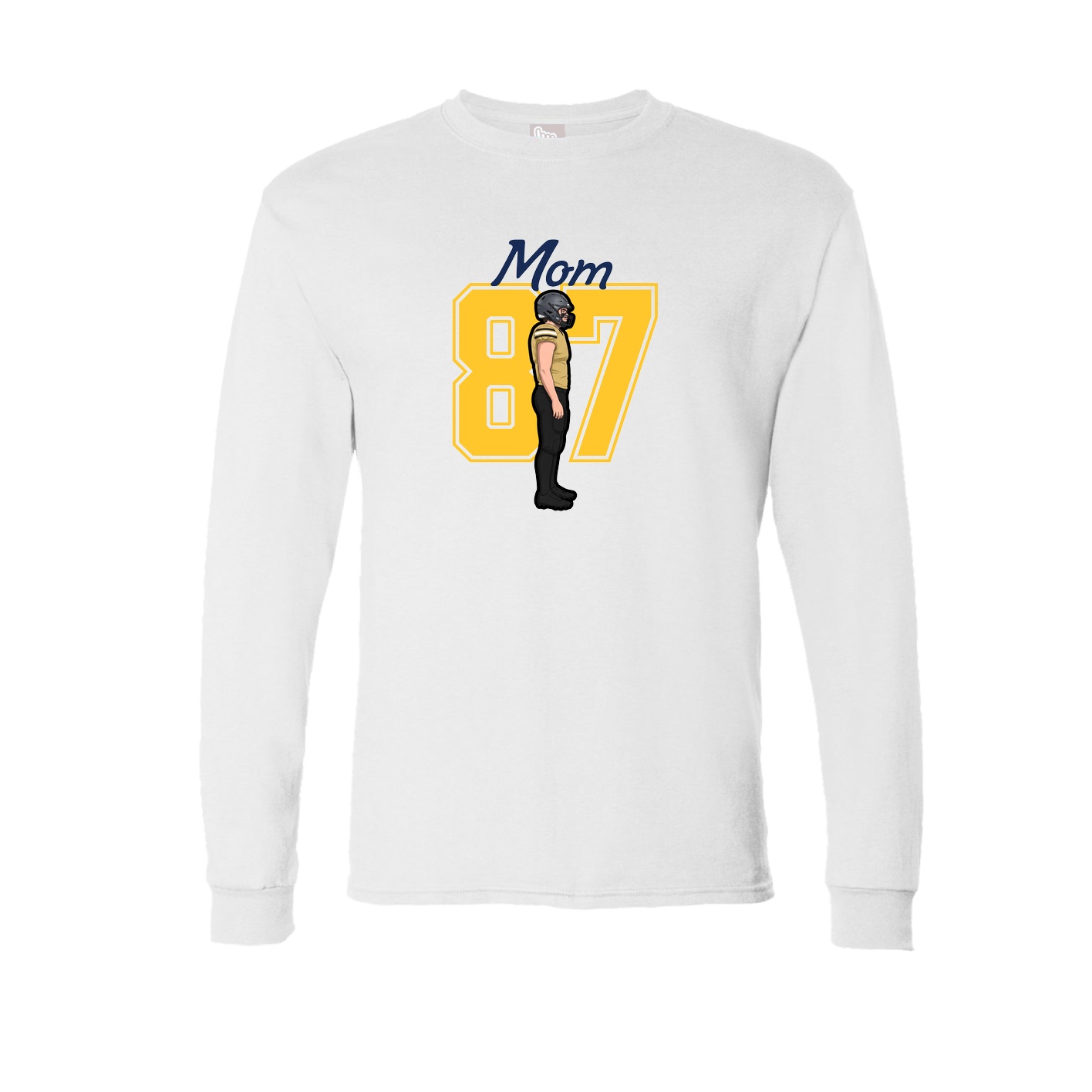 Long Sleeve Tee — Mothers Day Shirsey in White