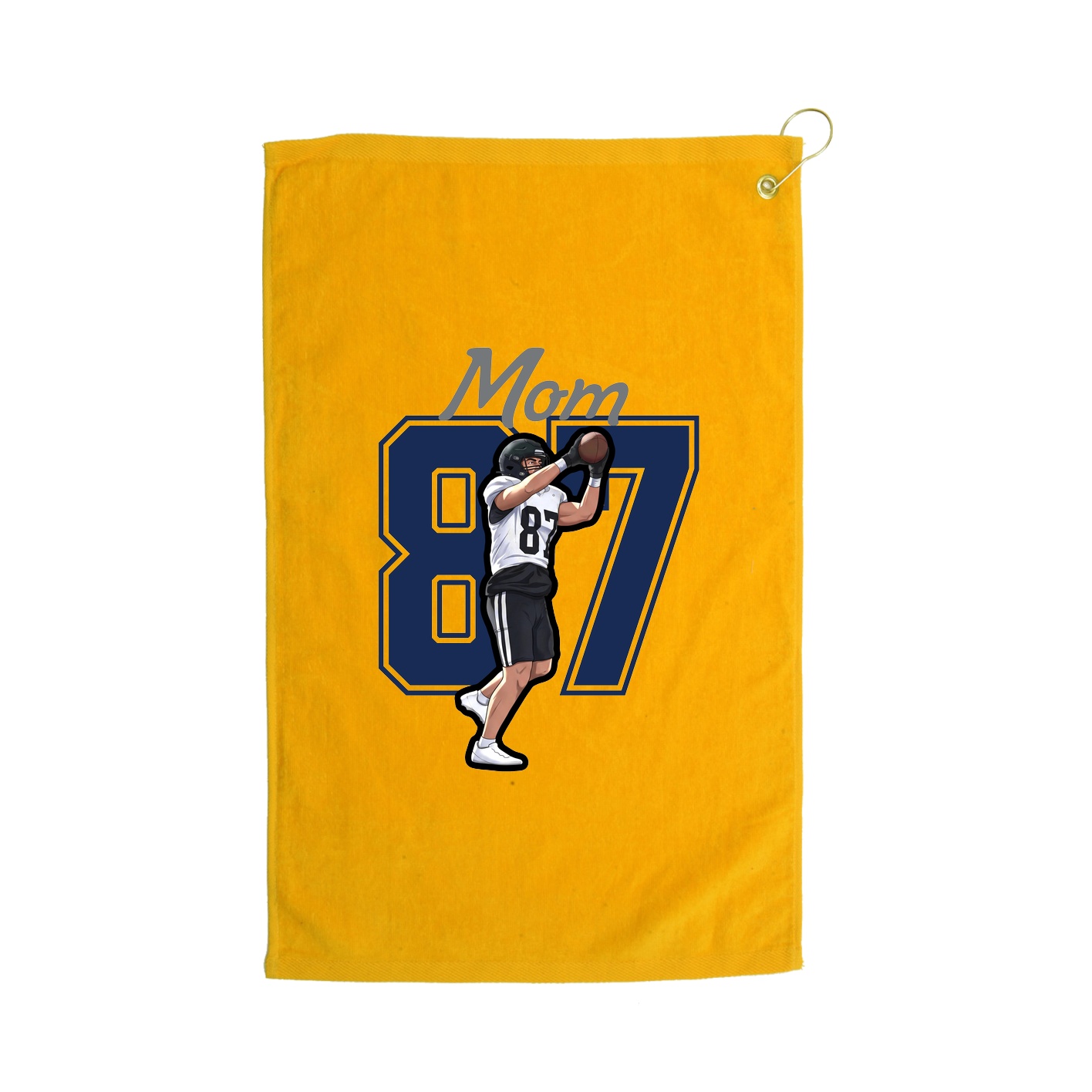 Golf Towel — Mothers Day Shirsey in Gold