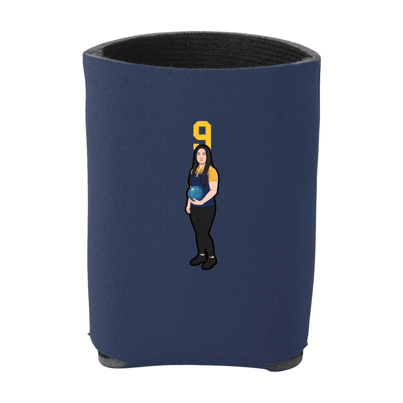 Can Holder — Number Top in Navy