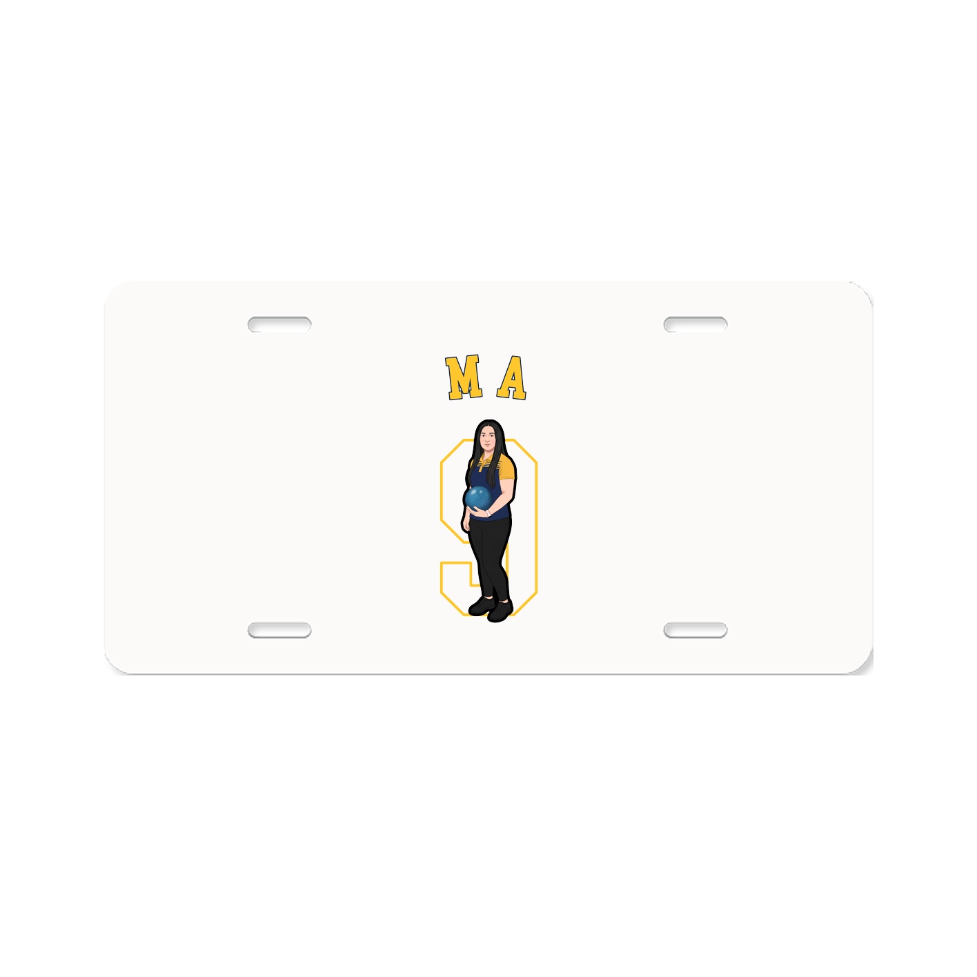 License Plate — Shirsey Arch in Classic