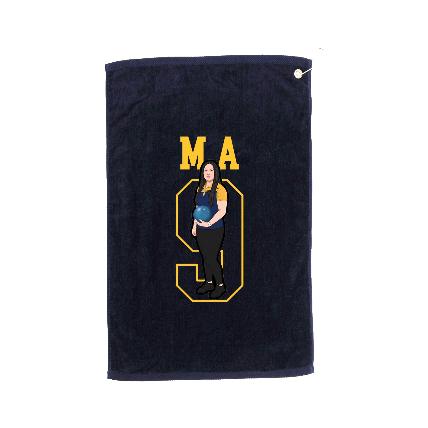 Golf Towel — Shirsey in Navy