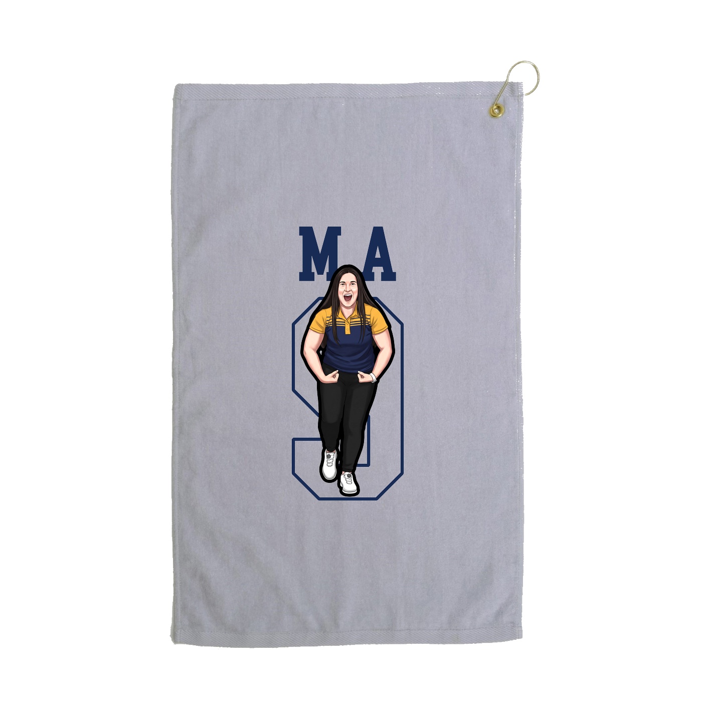 Golf Towel — Shirsey in Grey