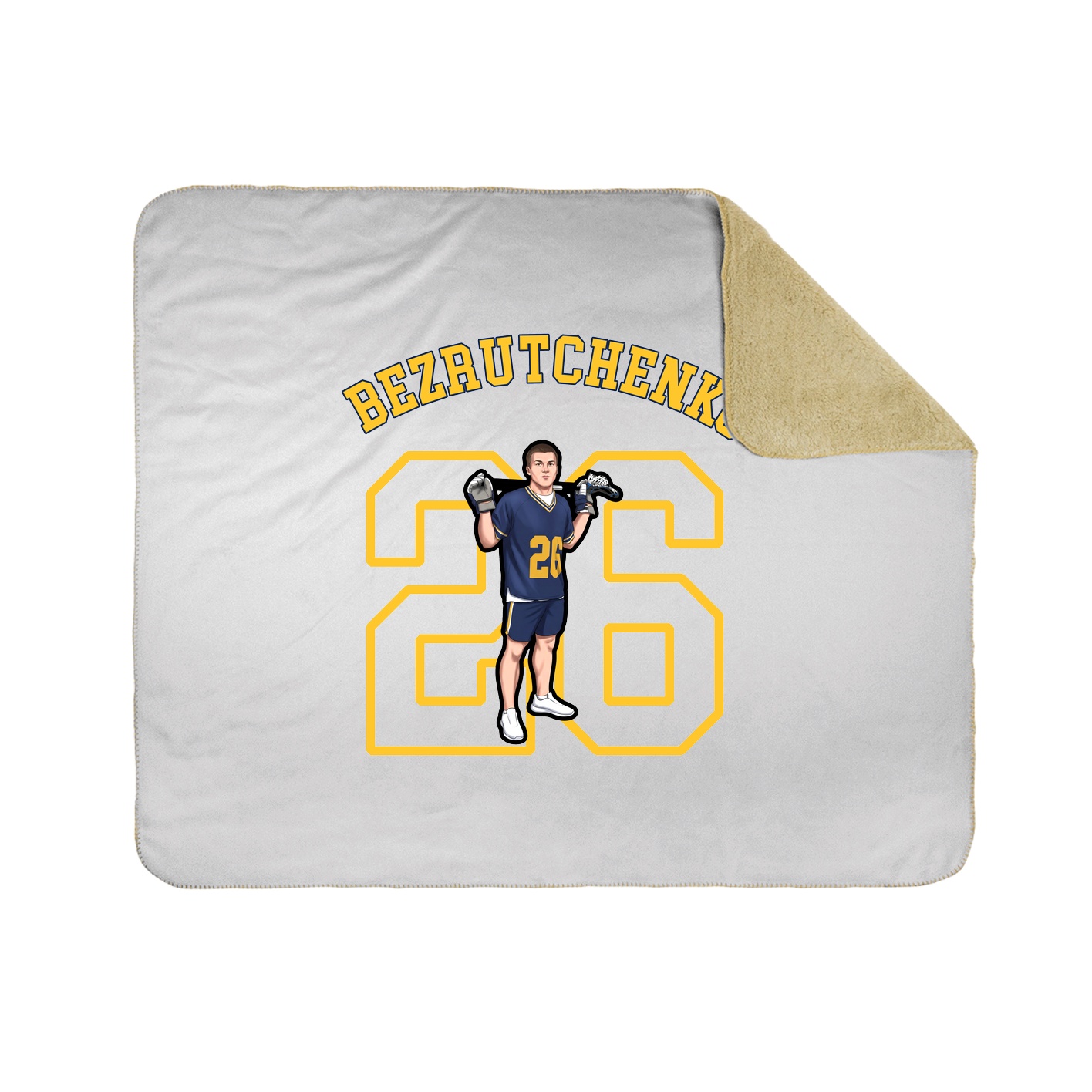 Throw Blanket — Shirsey Arch in White