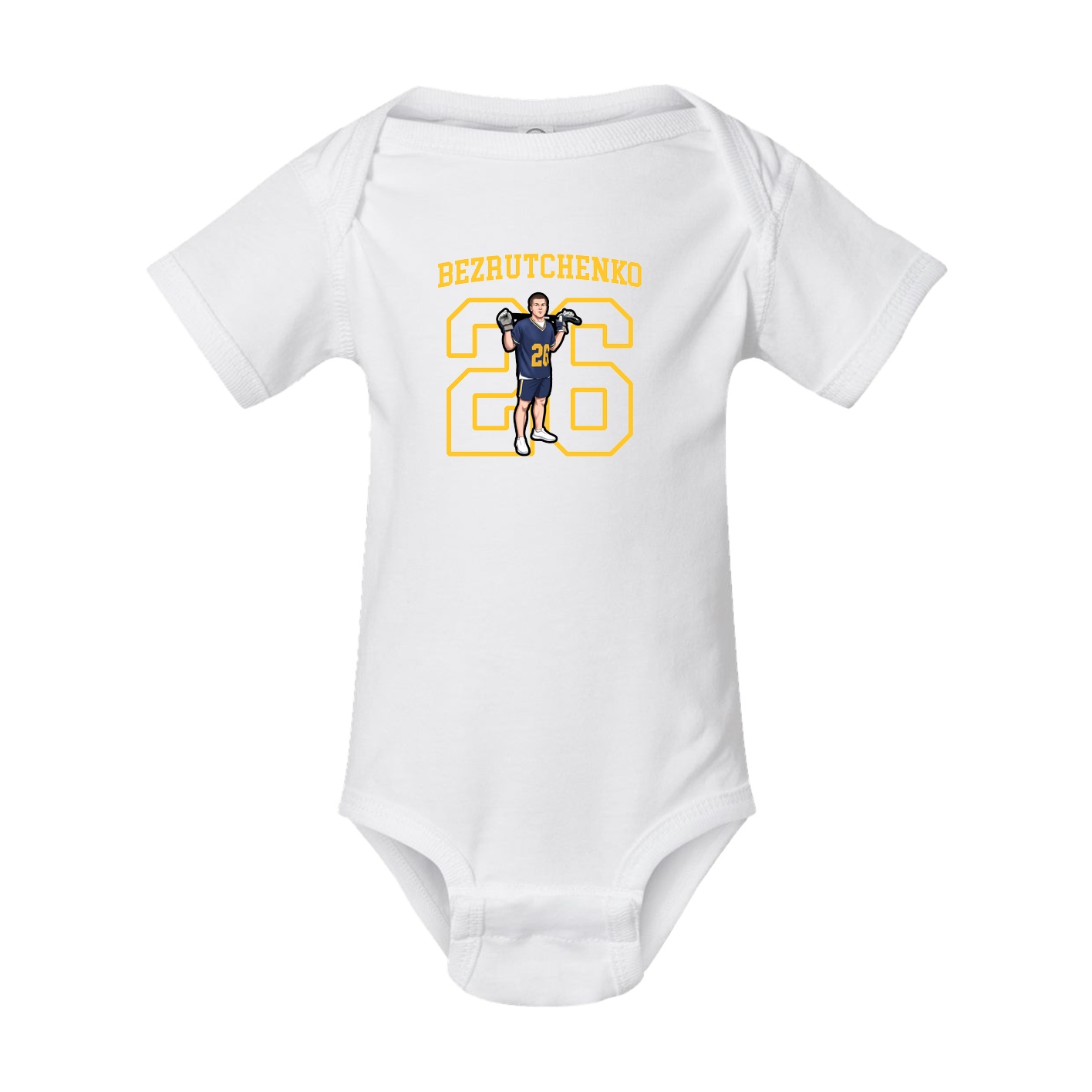 Baby Onesie — Shirsey in White