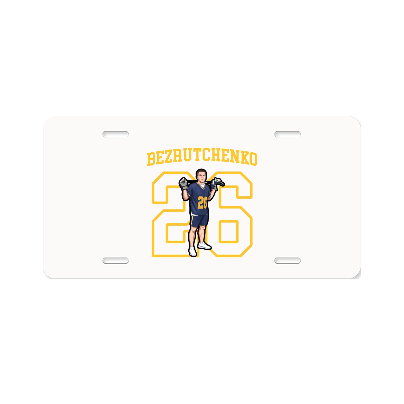 License Plate — Shirsey in Classic