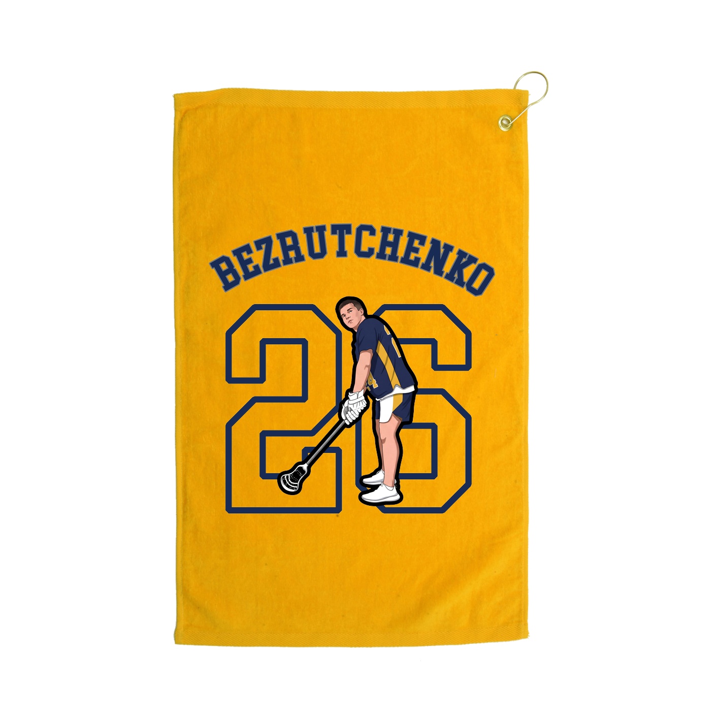 Golf Towel — Shirsey Arch in Gold