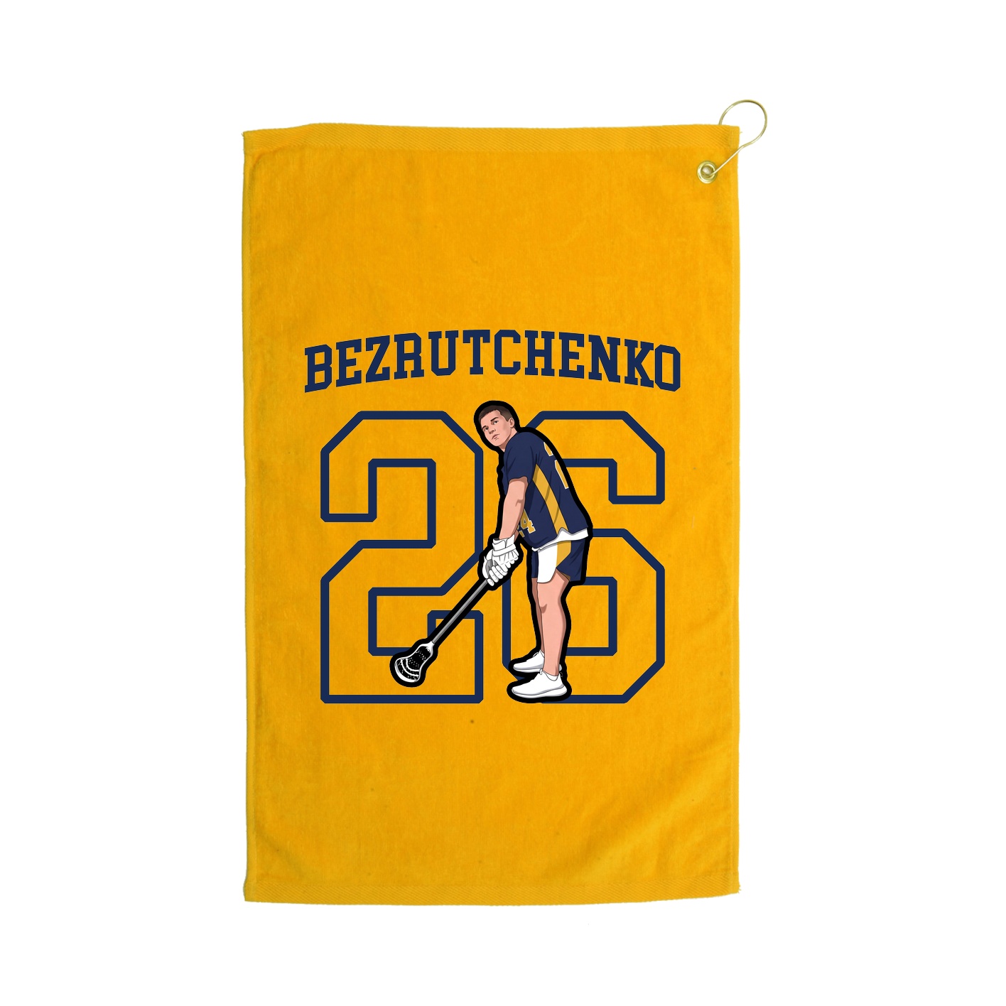 Golf Towel — Shirsey in Gold
