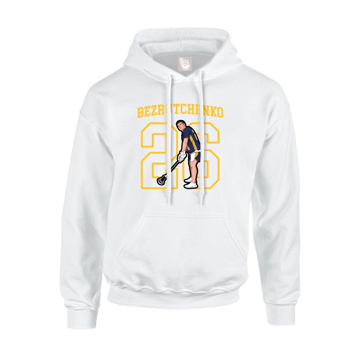 Youth Hoodie — Shirsey in White