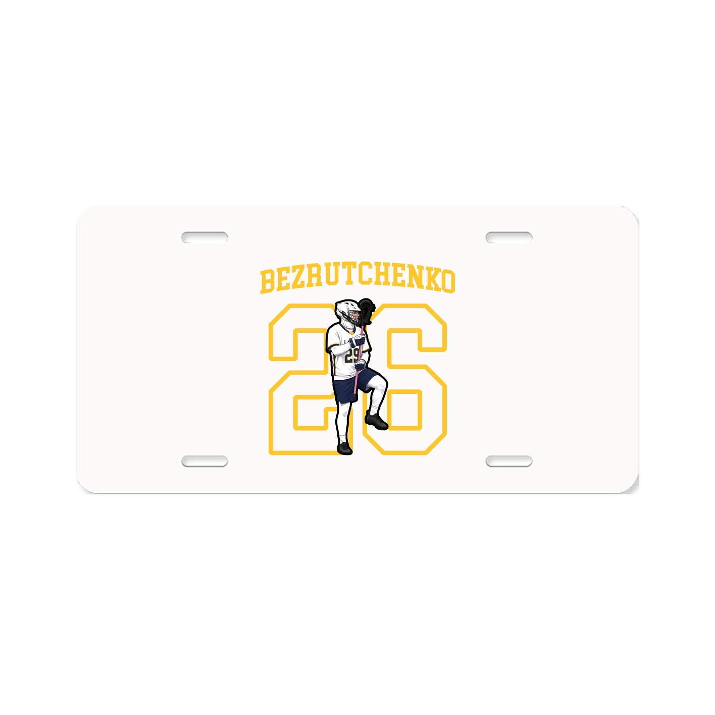Aluminum License Plate