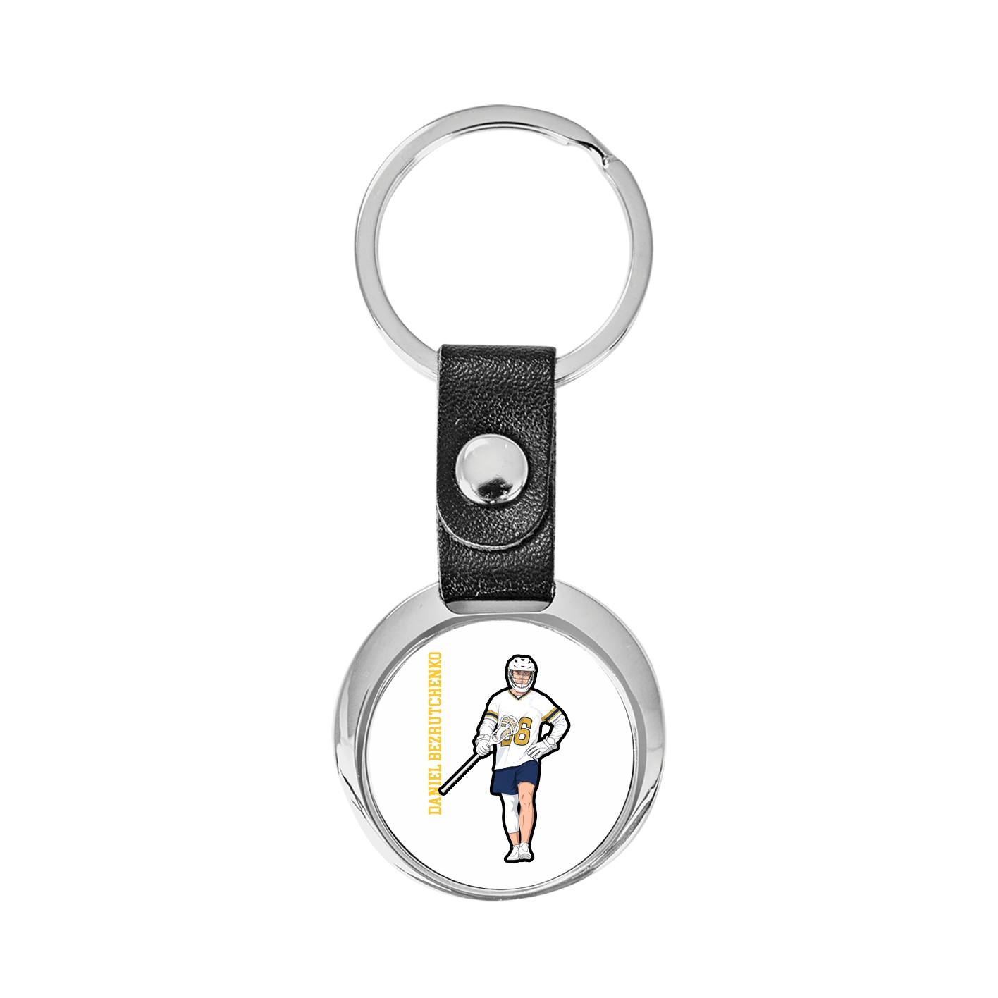 Key Chain — Name Vertical in Classic