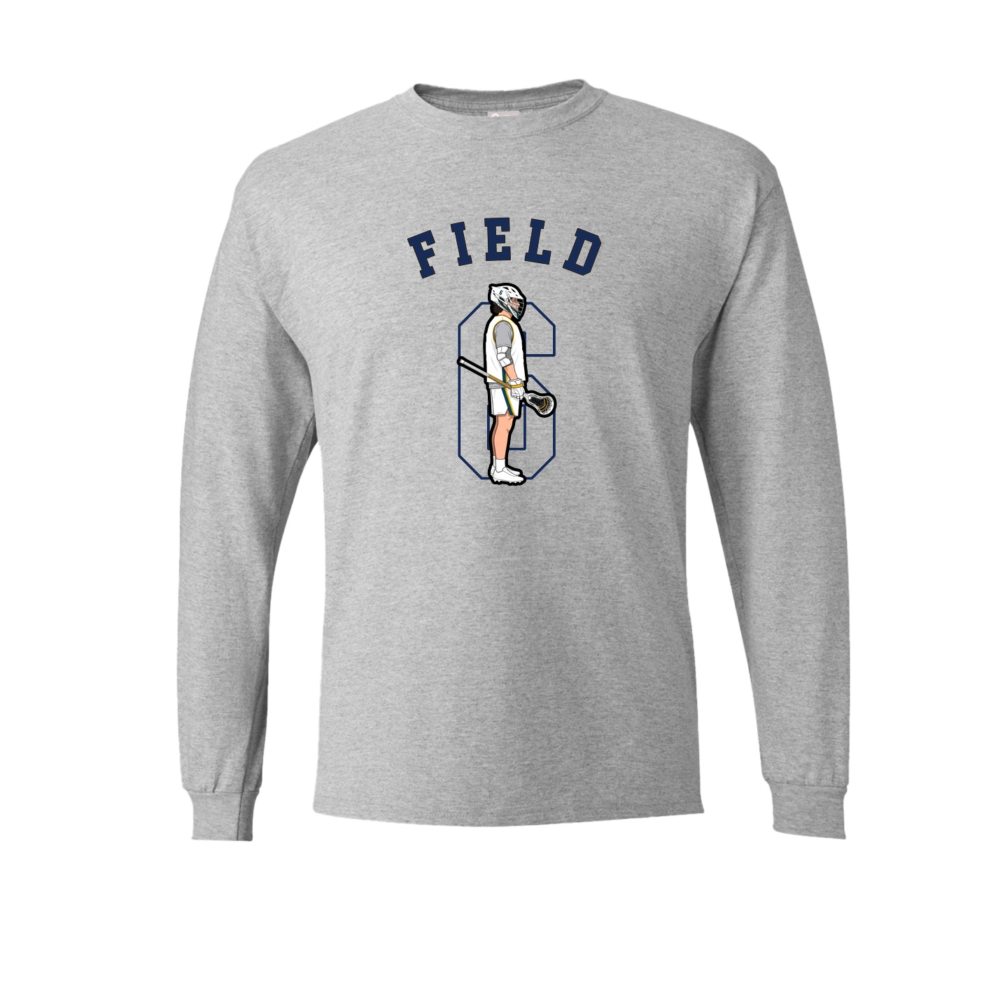 Long Sleeve Tee — Shirsey Arch in Grey