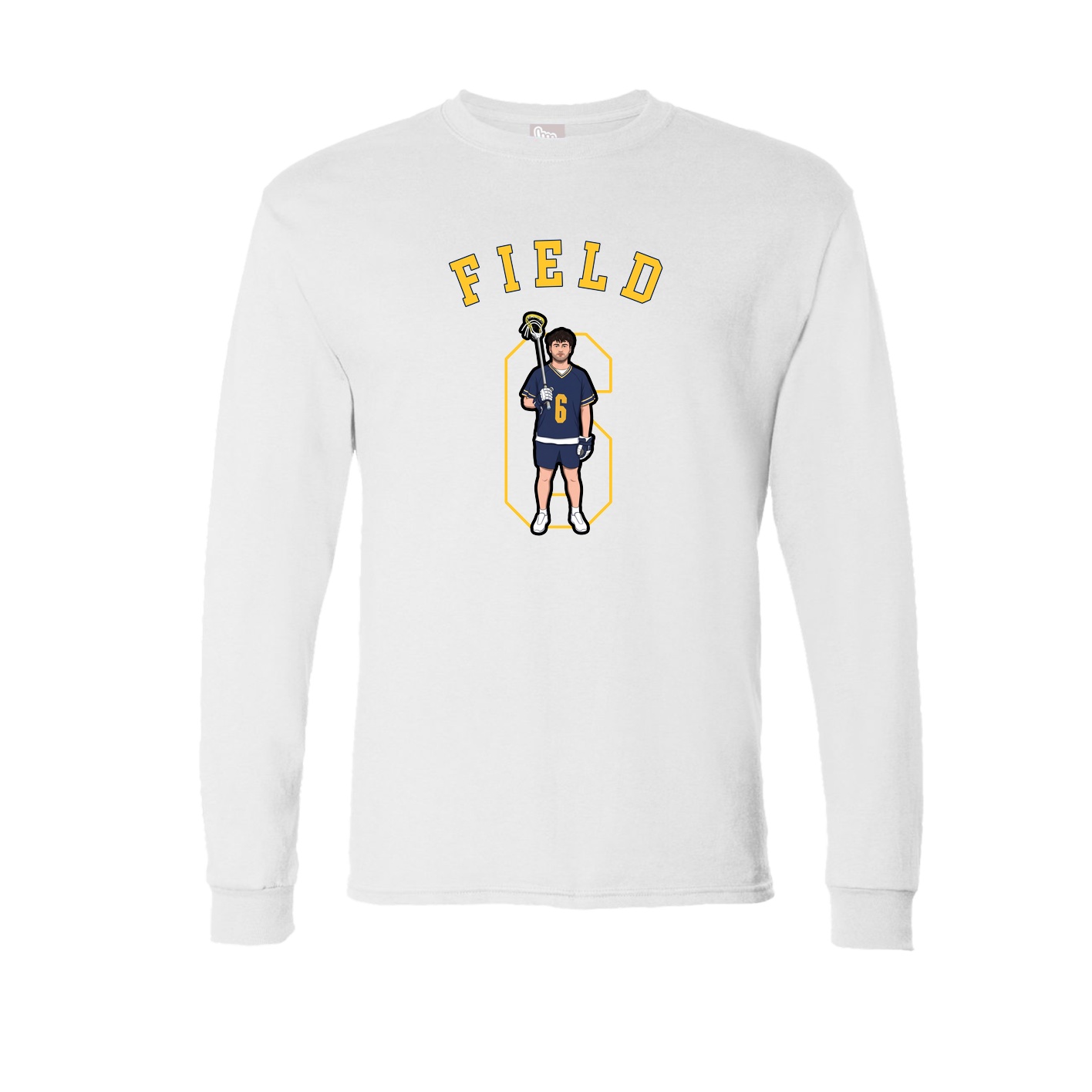 Long Sleeve Tee — Shirsey Arch in White