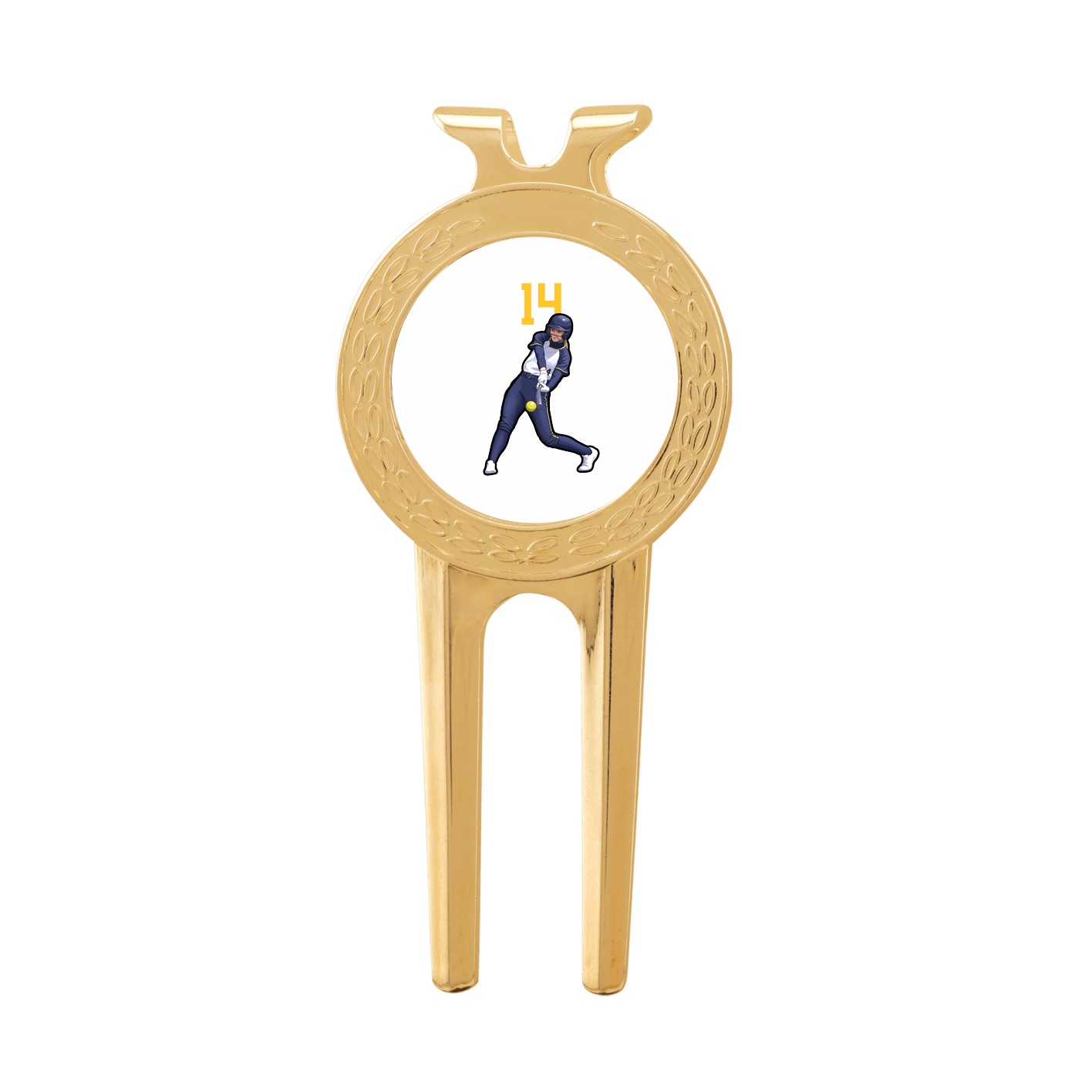 Divot Tool with Ball Marker — Number Top in Classic