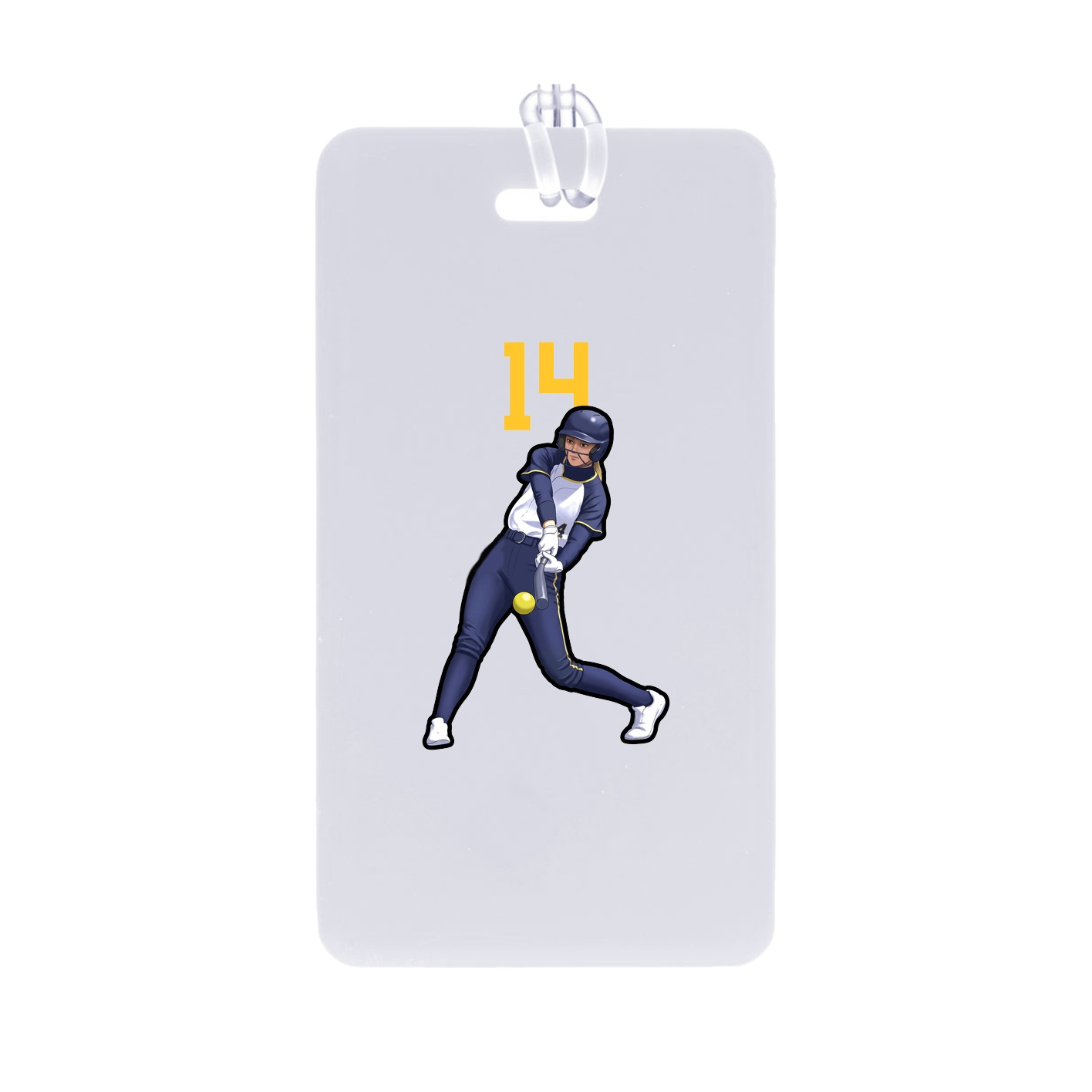 Bag Tag — Number Top in Classic