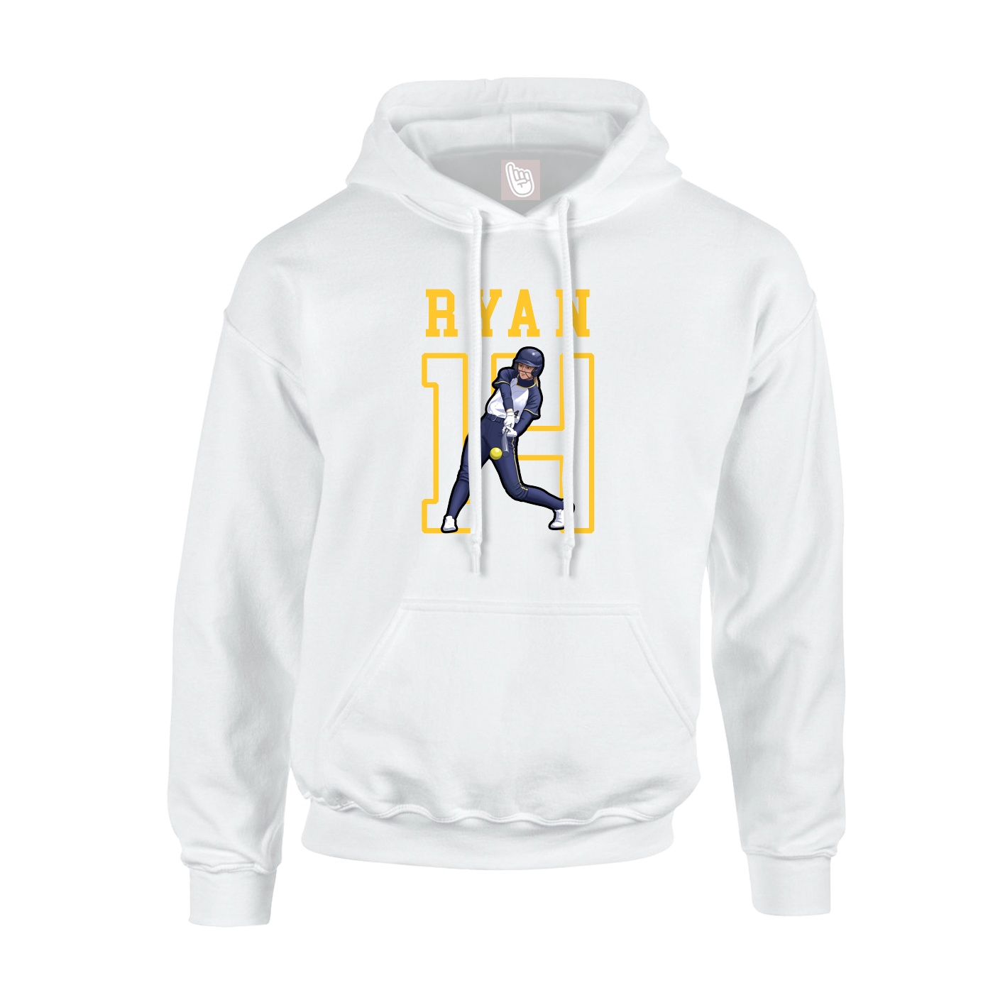 Youth Hoodie — Shirsey in White