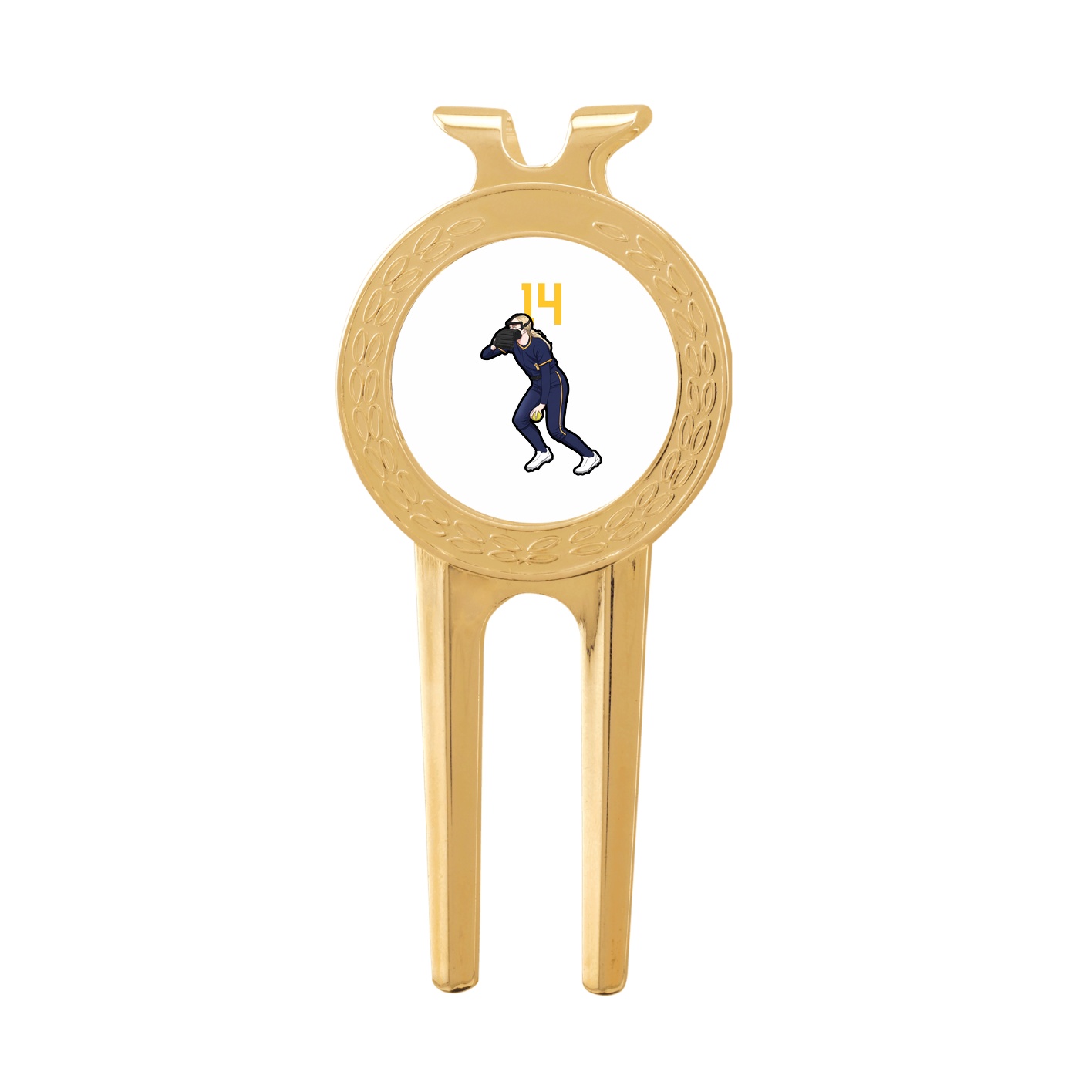 Divot Tool with Ball Marker — Number Top in Classic