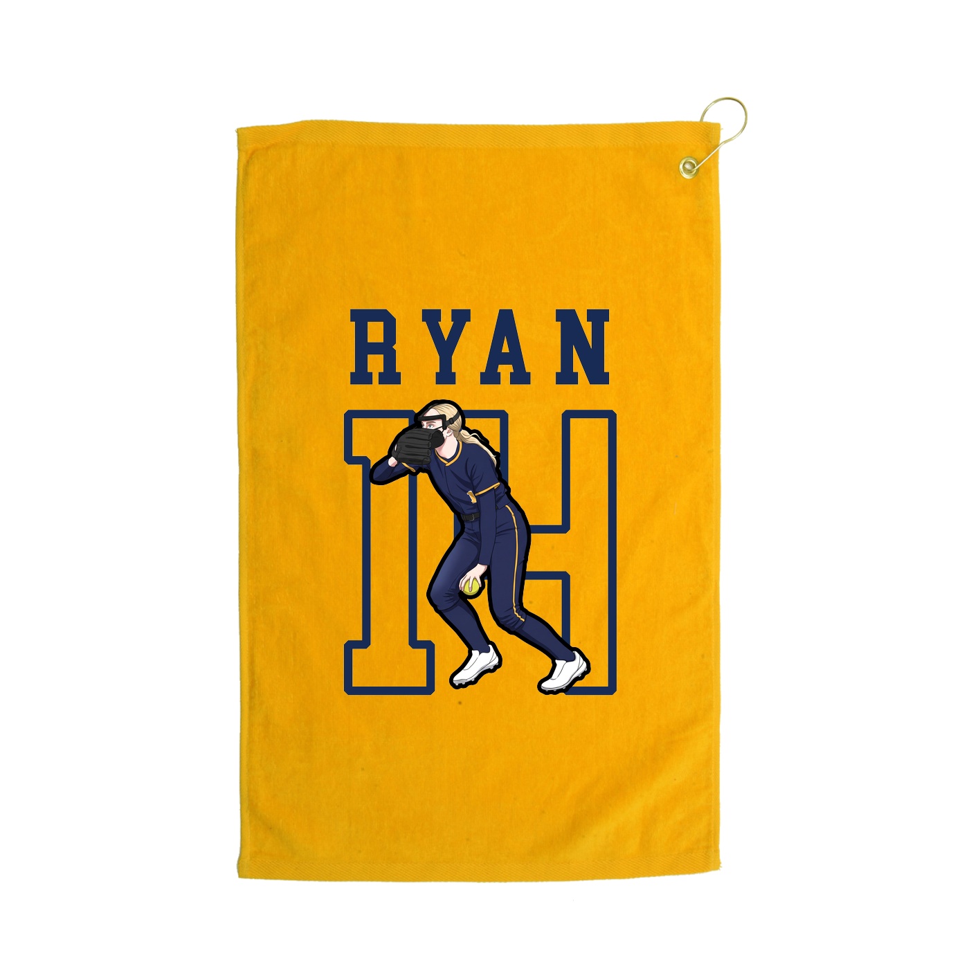 Golf Towel — Shirsey in Gold