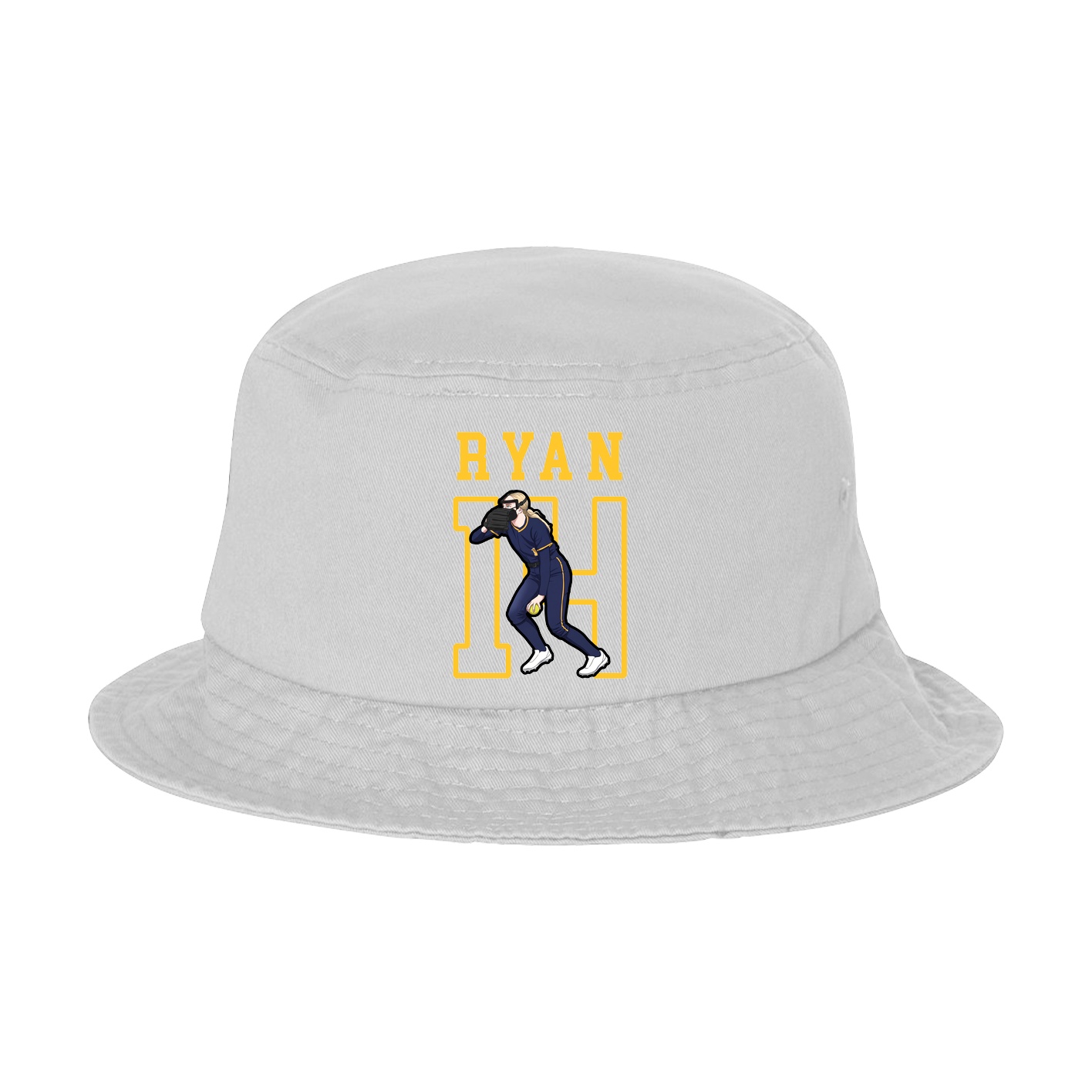 Bucket Cap — Shirsey in White