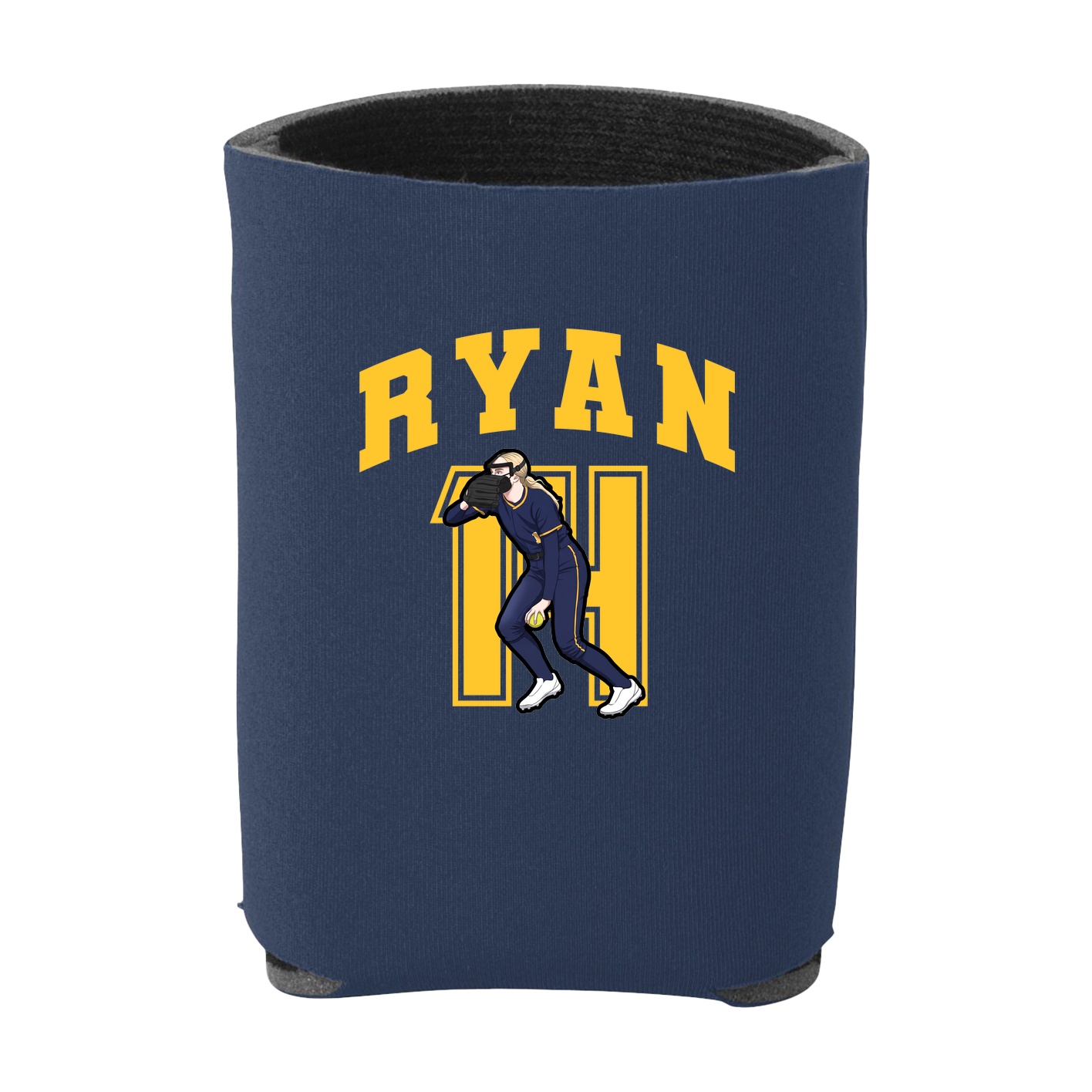 Can Holder — Number in Navy