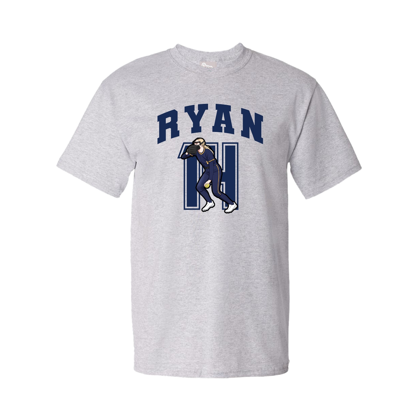 Tee — Number in Grey
