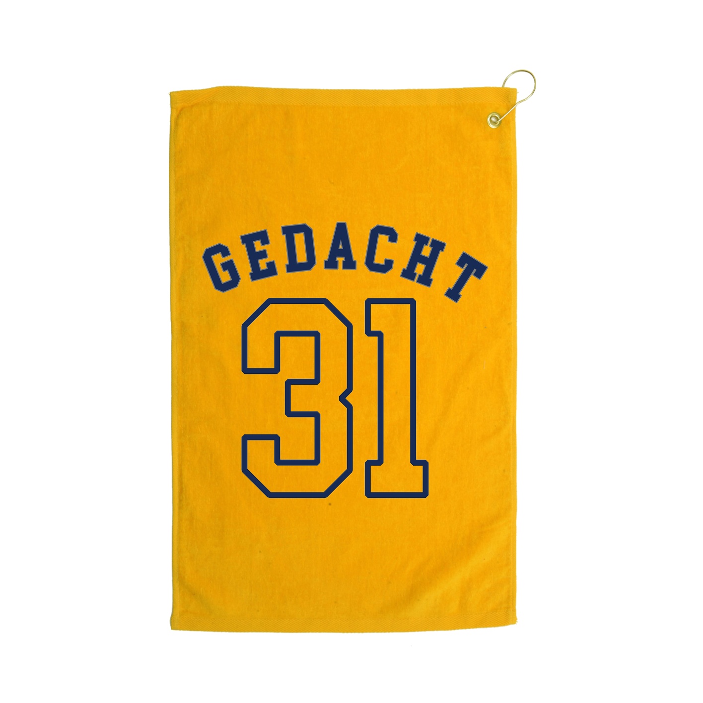 Golf Towel — Shirsey Arch in Gold