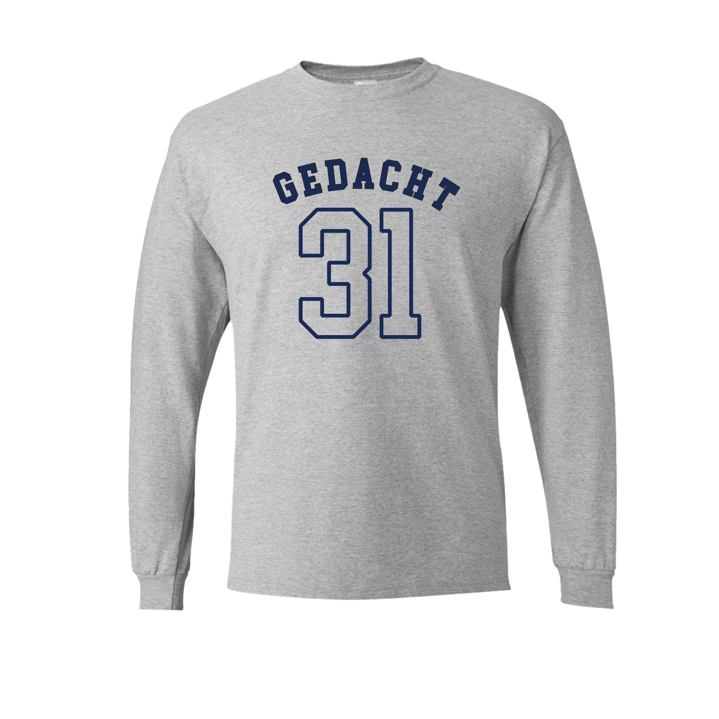 Long Sleeve Tee — Shirsey Arch in Grey