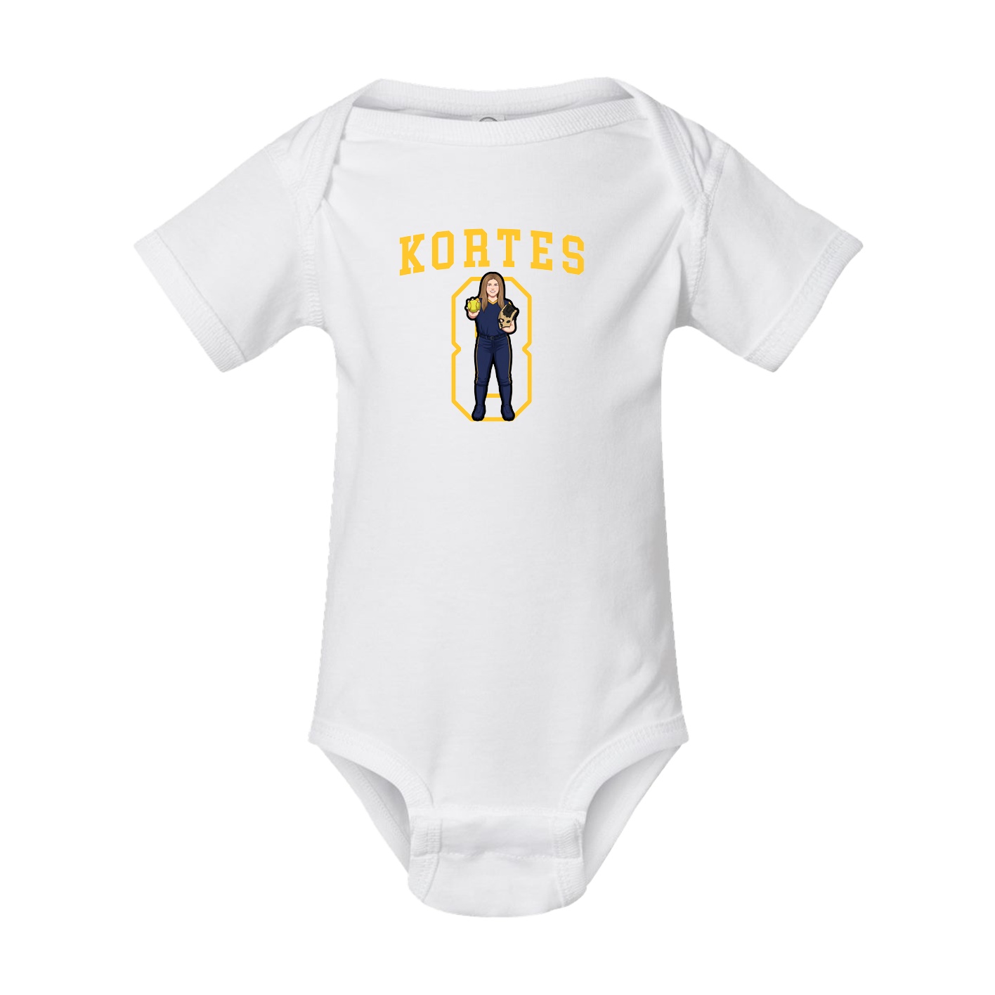 Baby Onesie — Shirsey in White