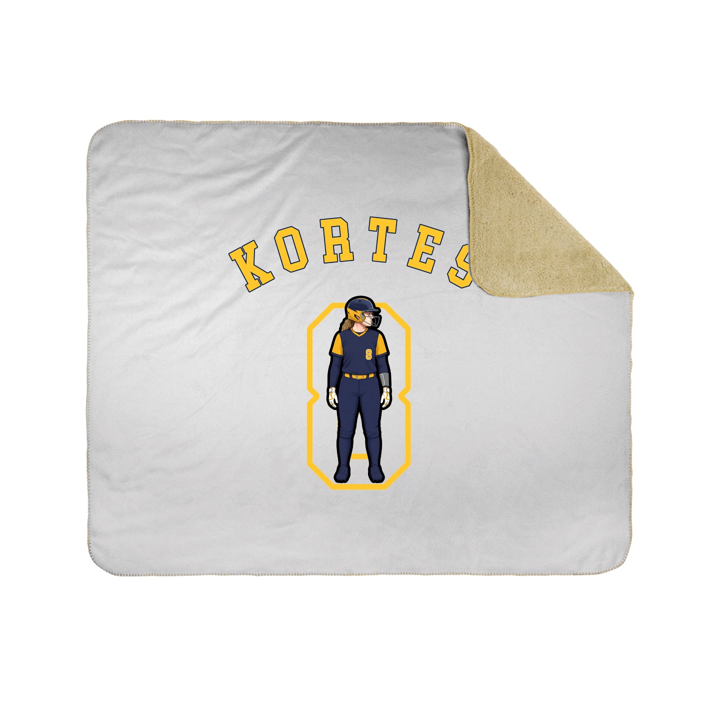 Throw Blanket — Shirsey Arch in White