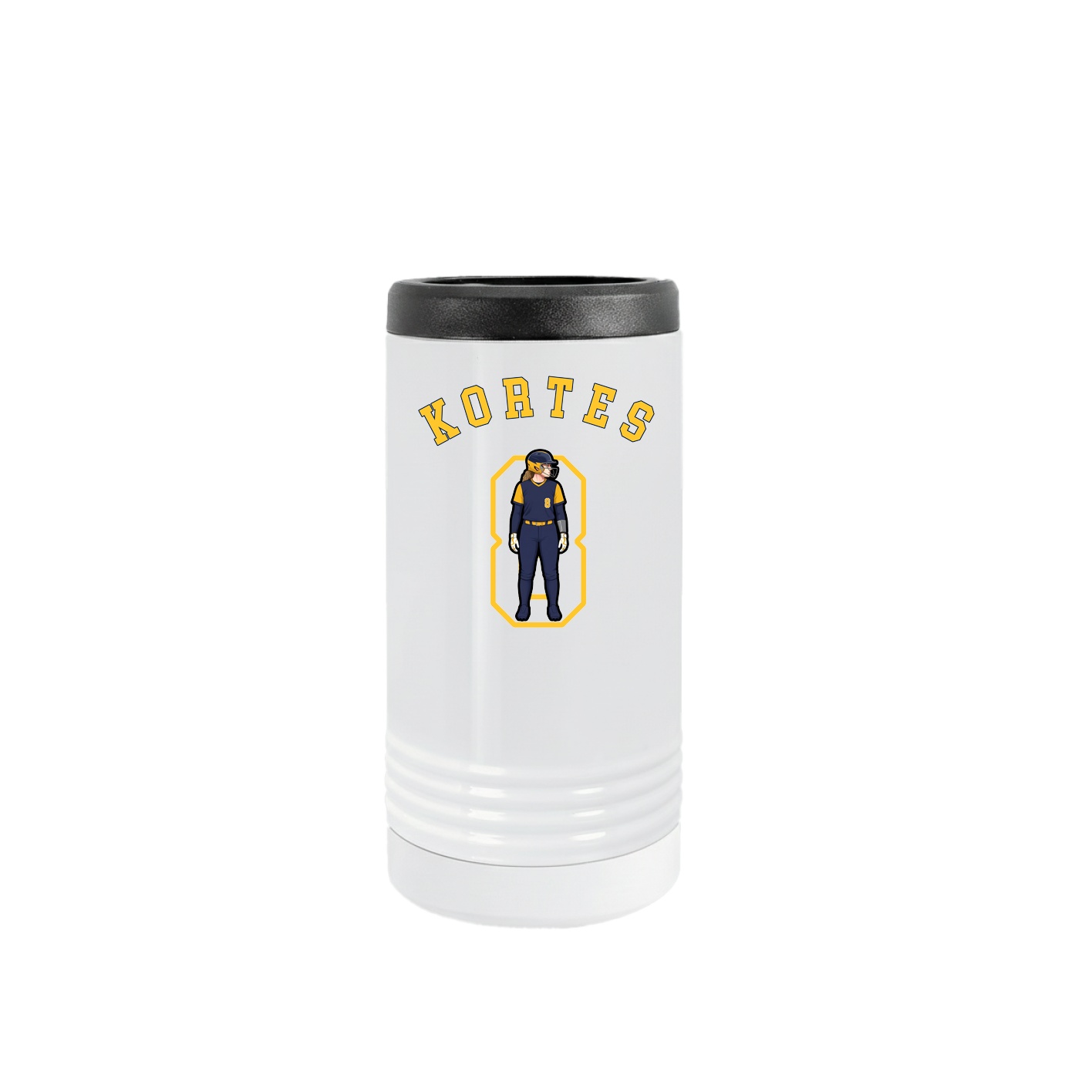 Slim Beverage Holder — Shirsey Arch in White