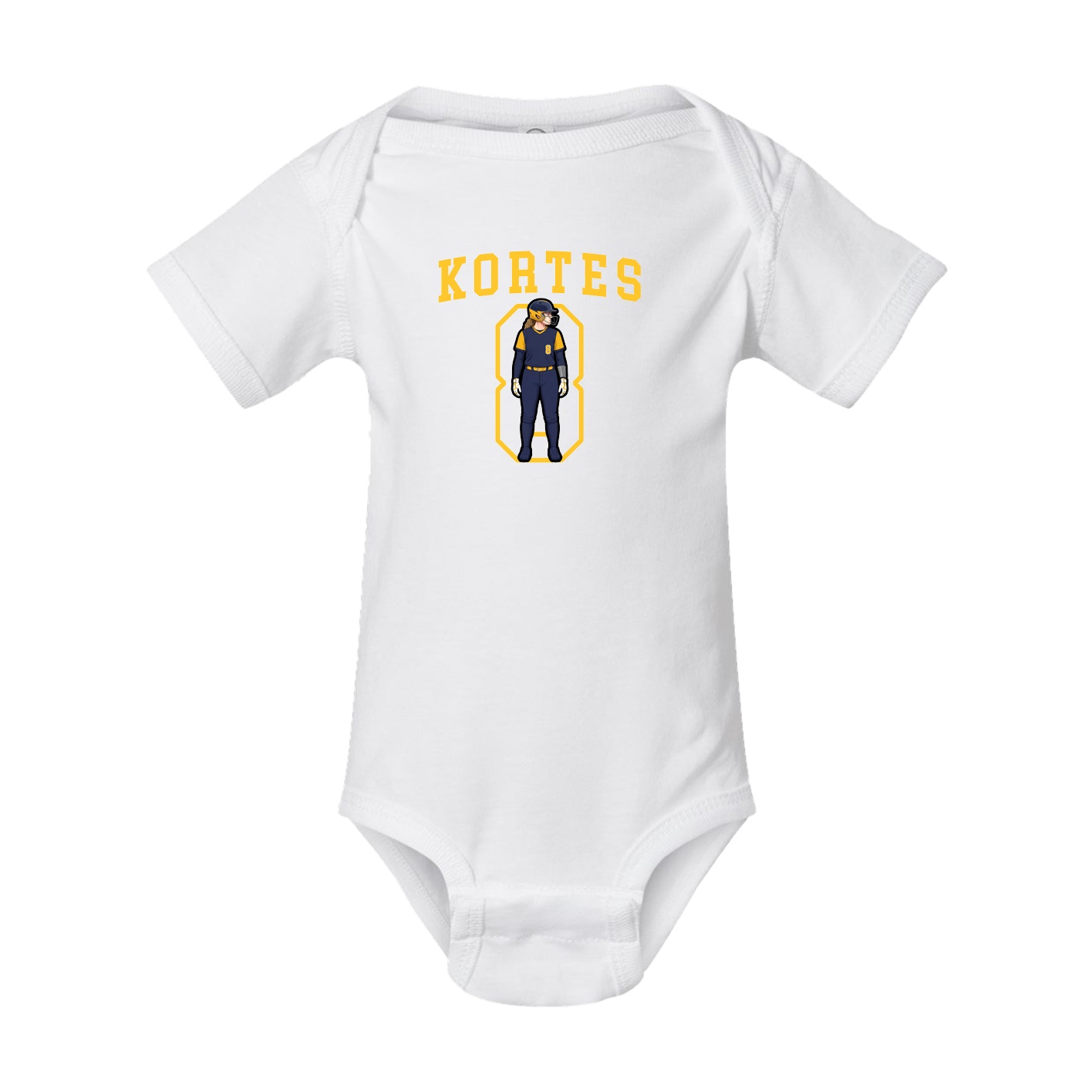 Baby Onesie — Shirsey in White