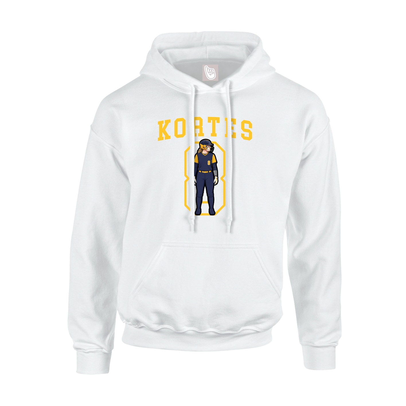 Youth Hoodie — Shirsey in White