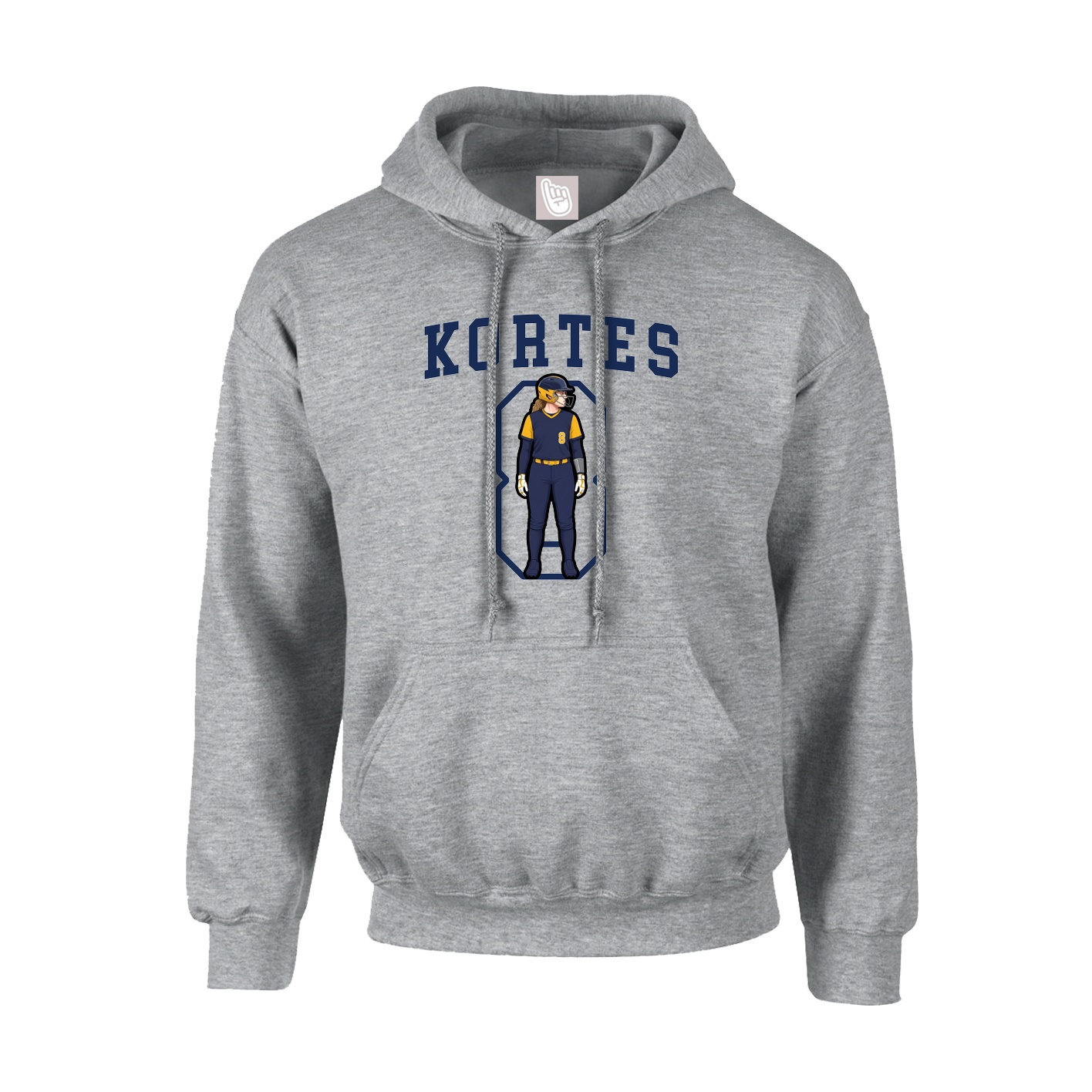 Youth Hoodie — Shirsey in Grey