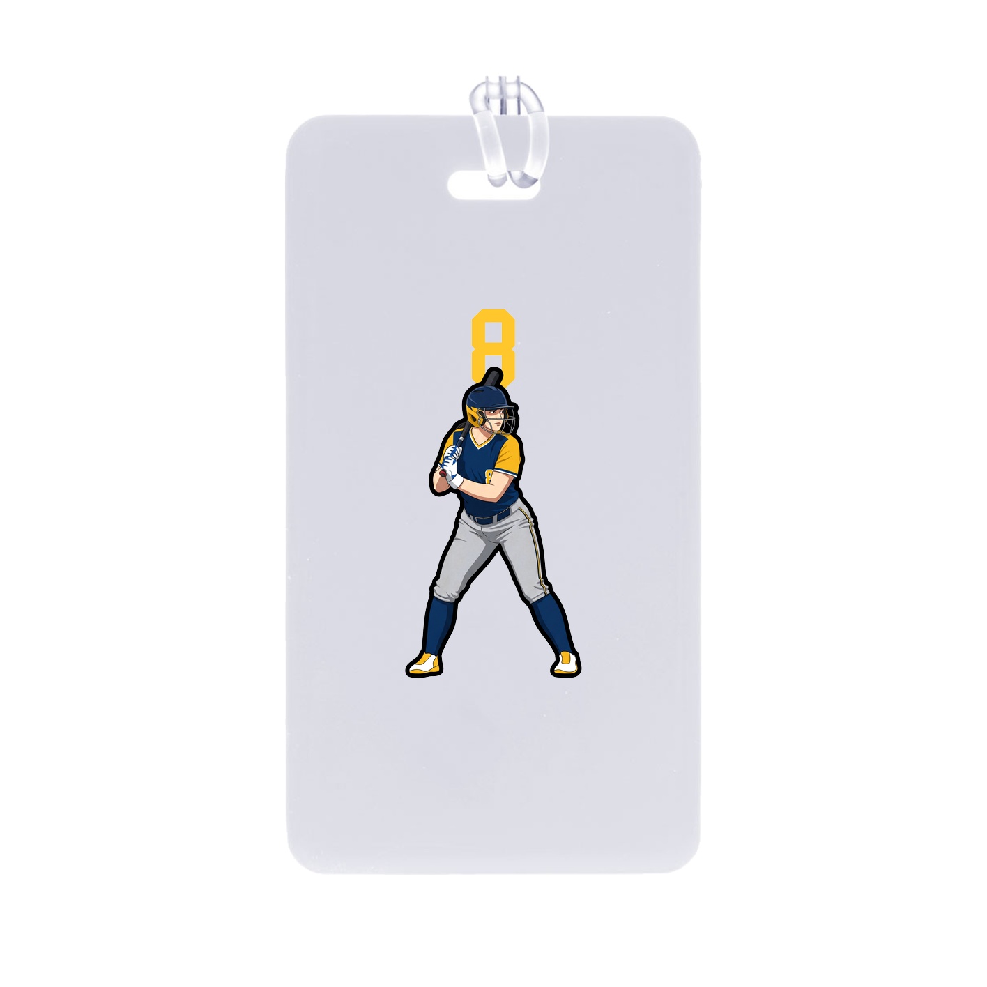 Bag Tag — Number Top in Classic