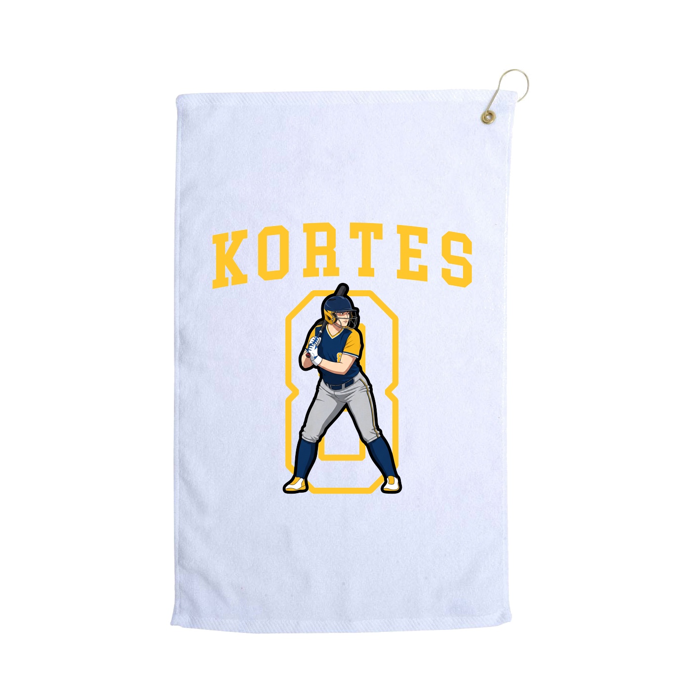 Golf Towel — Shirsey in White