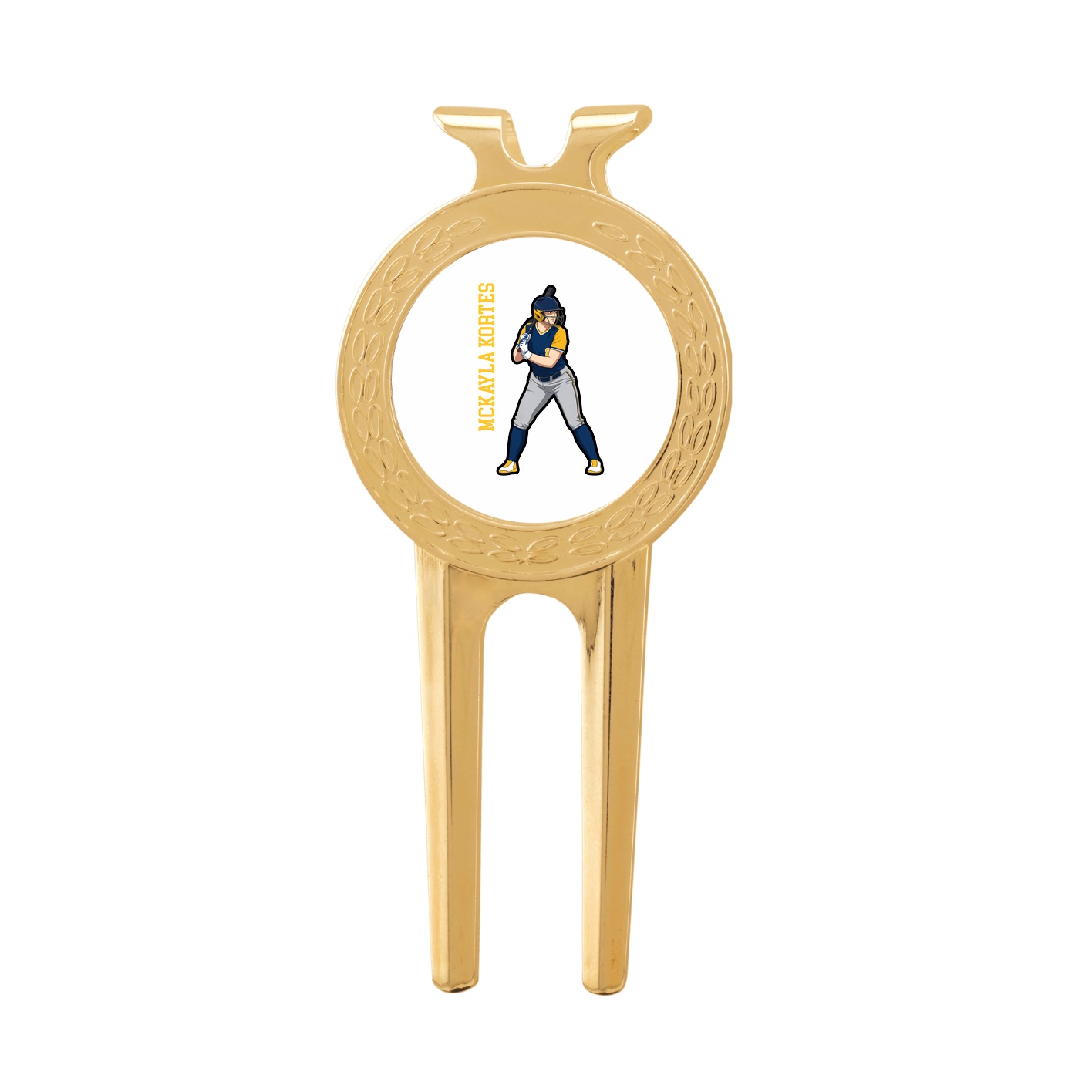 Divot Tool with Ball Marker — Name Vertical in Classic