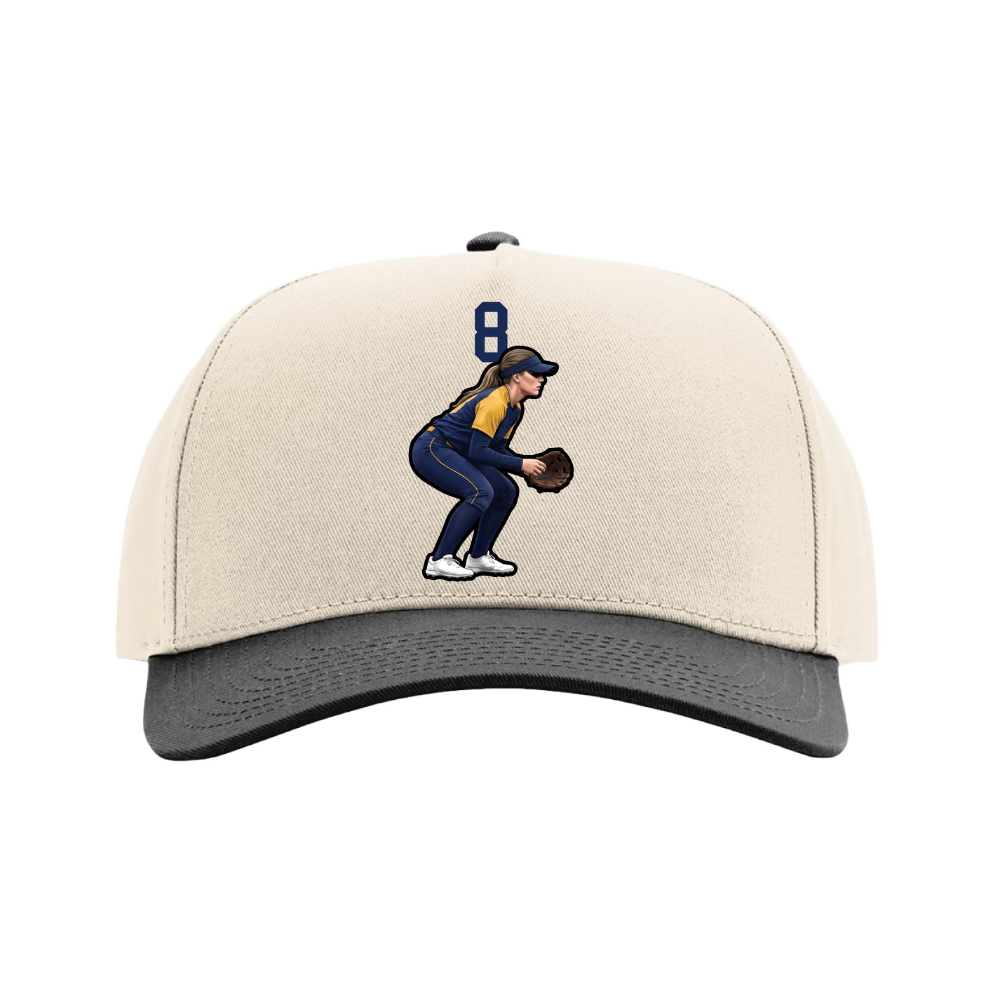 Full Fabric Five-Panel Champ Cap