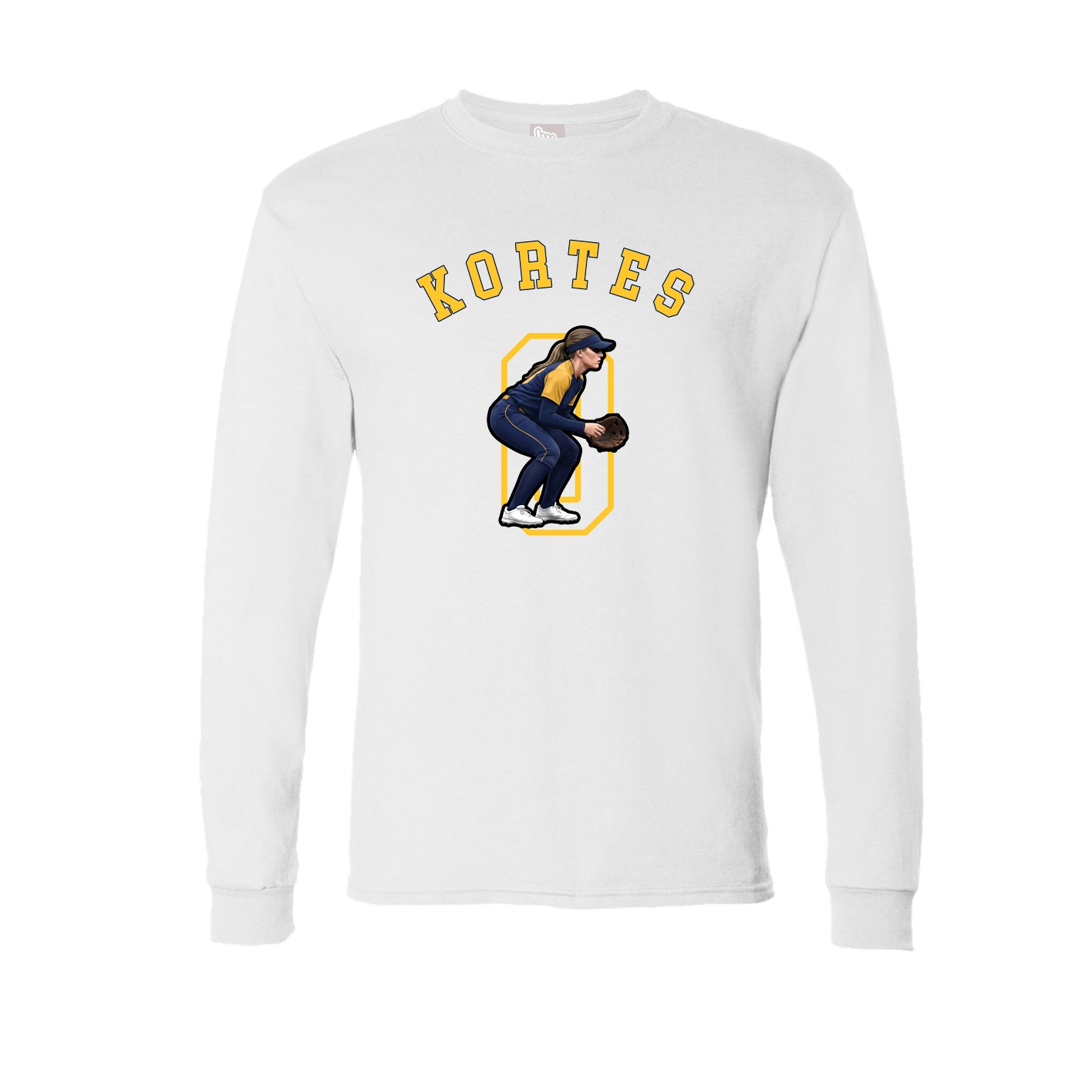 Long Sleeve Tee — Shirsey Arch in White