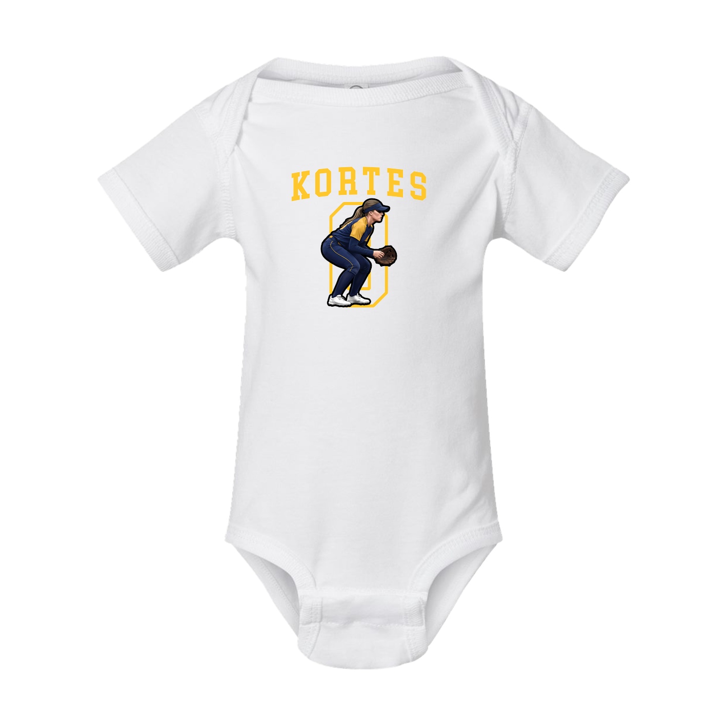 Baby Onesie — Shirsey in White