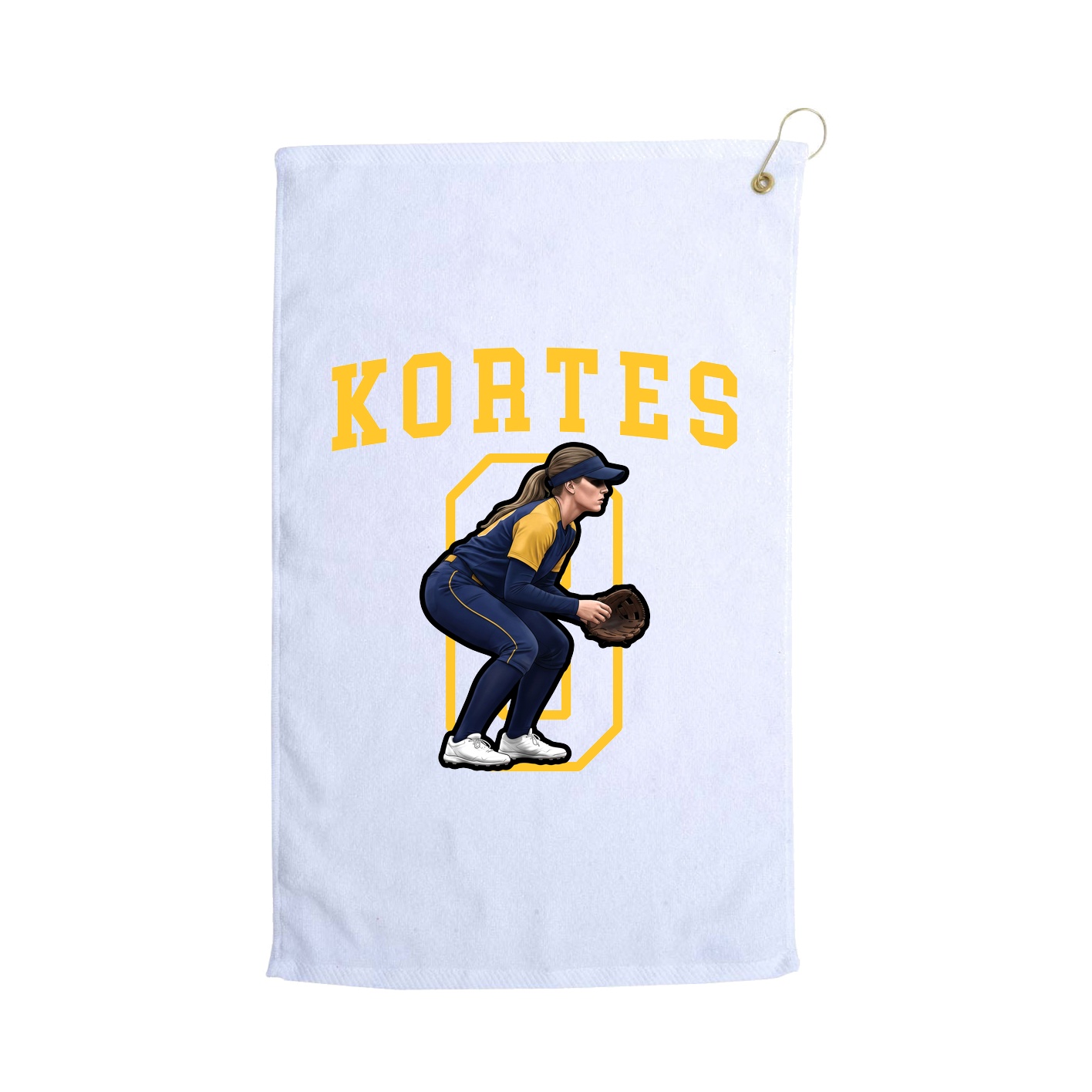 Golf Towel — Shirsey in White