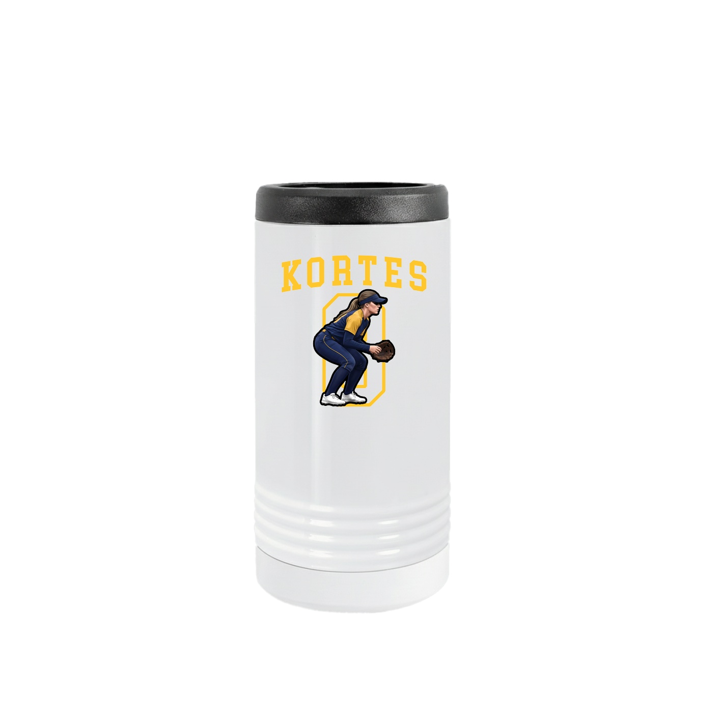 Slim Beverage Holder — Shirsey in White