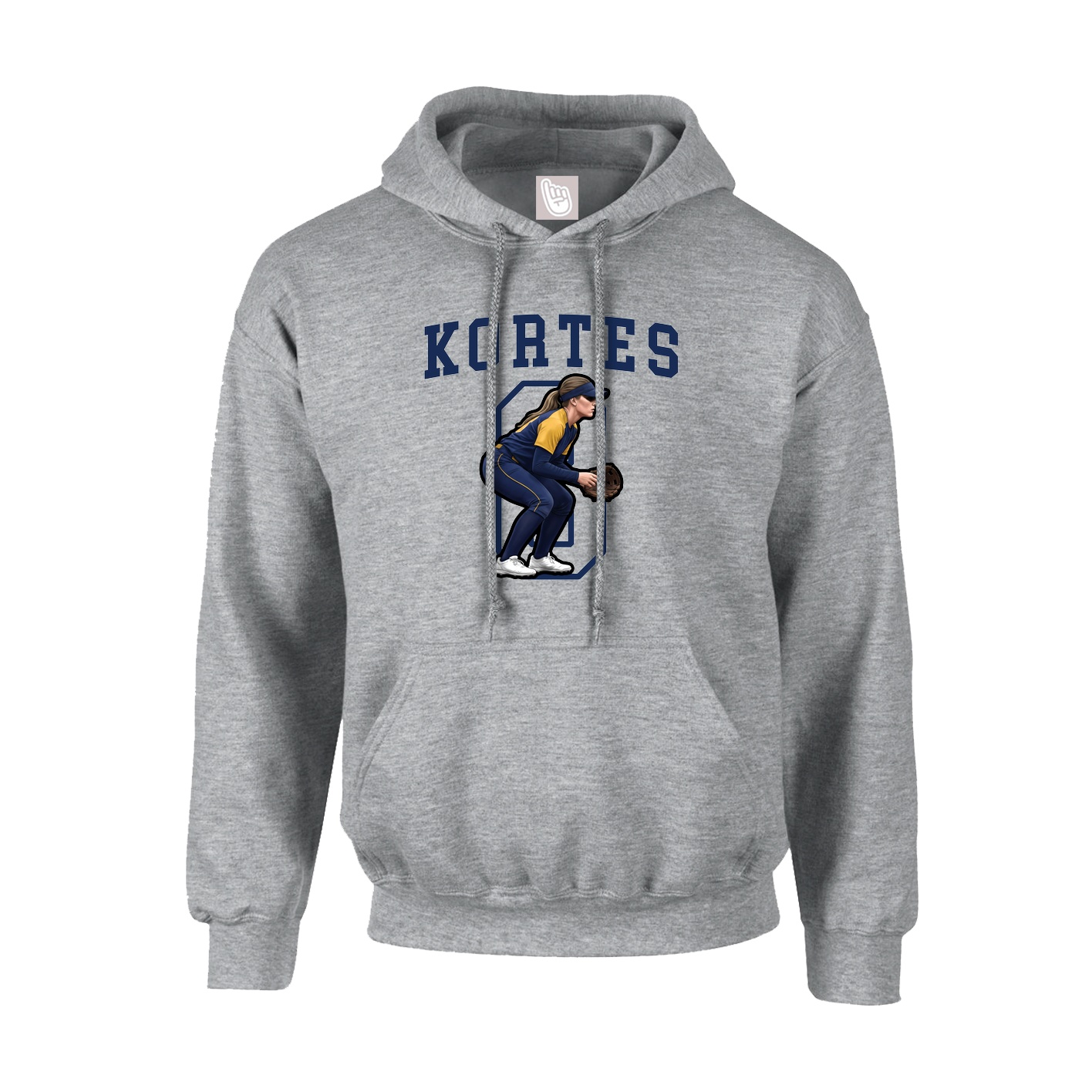 Hoodie — Shirsey in Grey
