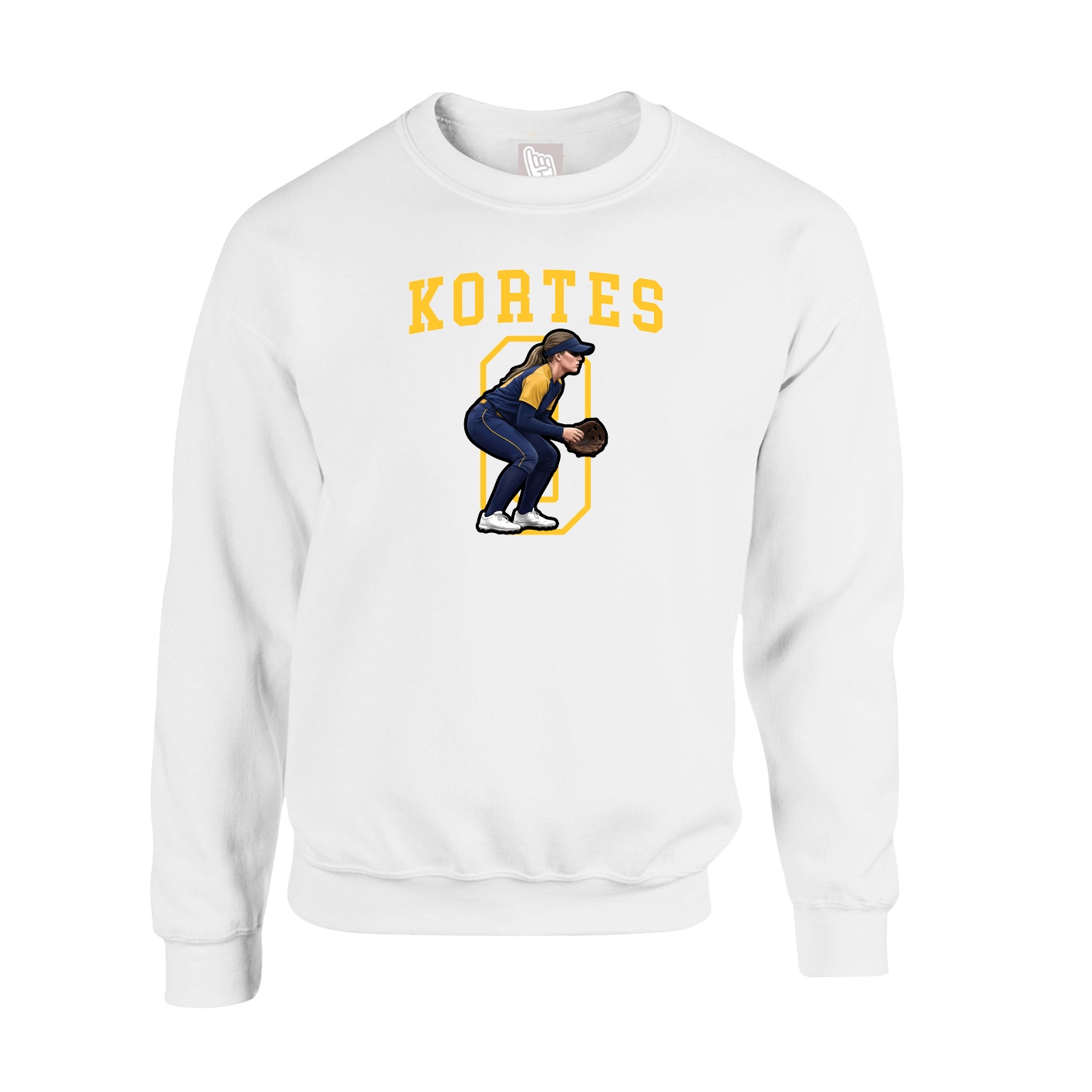 Fleece Crew — Shirsey in White
