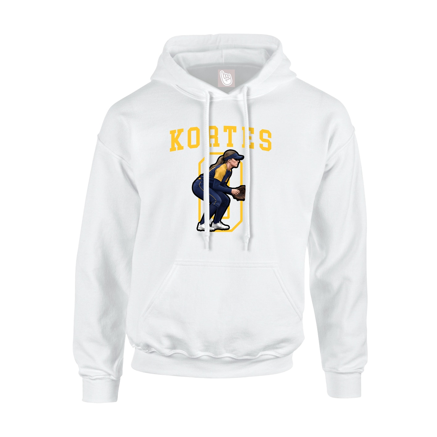 Youth Hoodie — Shirsey in White