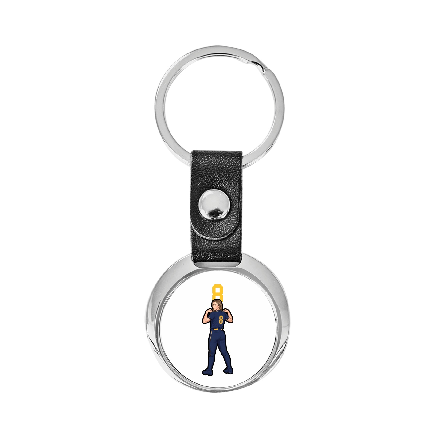 Key Chain — Number Top in Classic