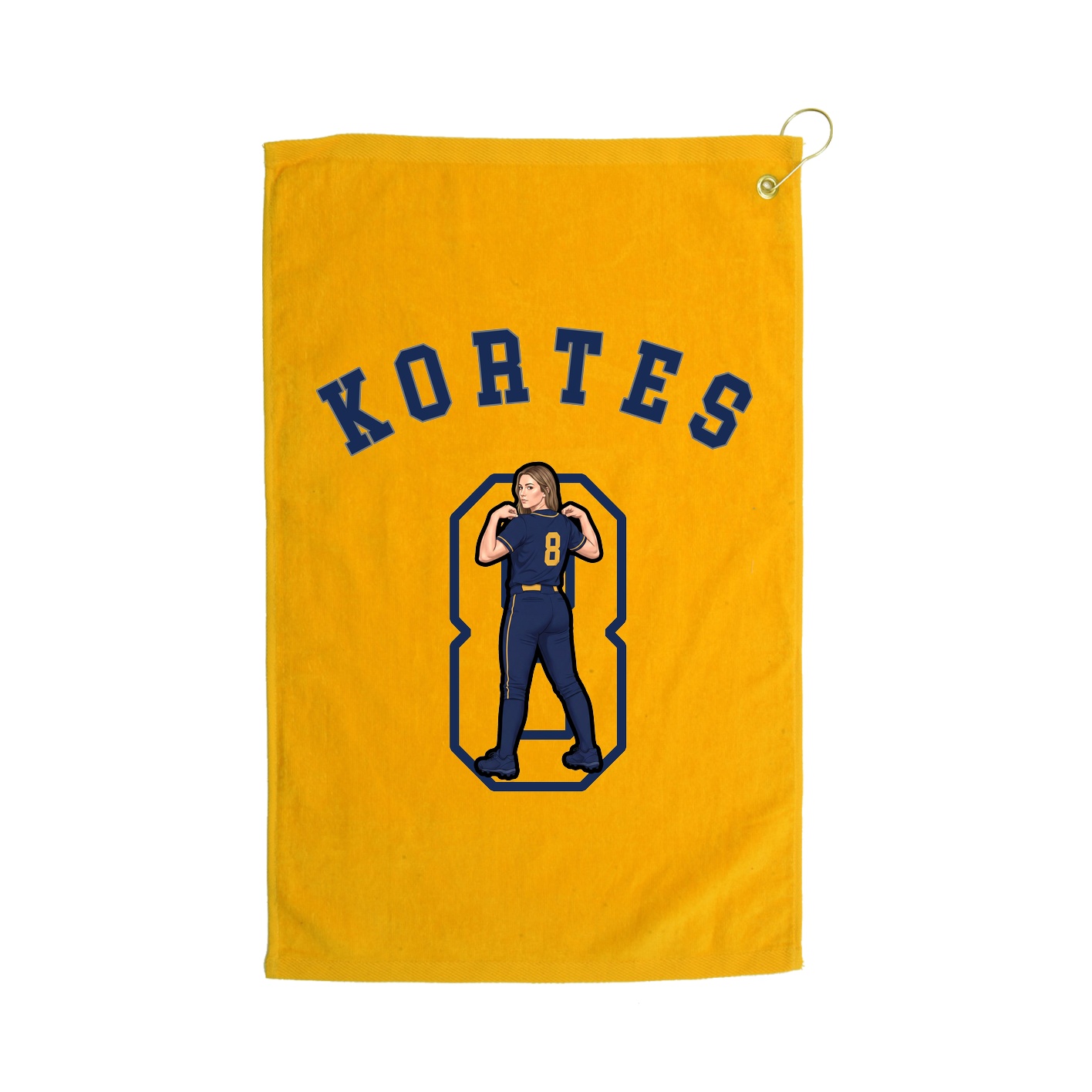 Terry Velour Golf Towel