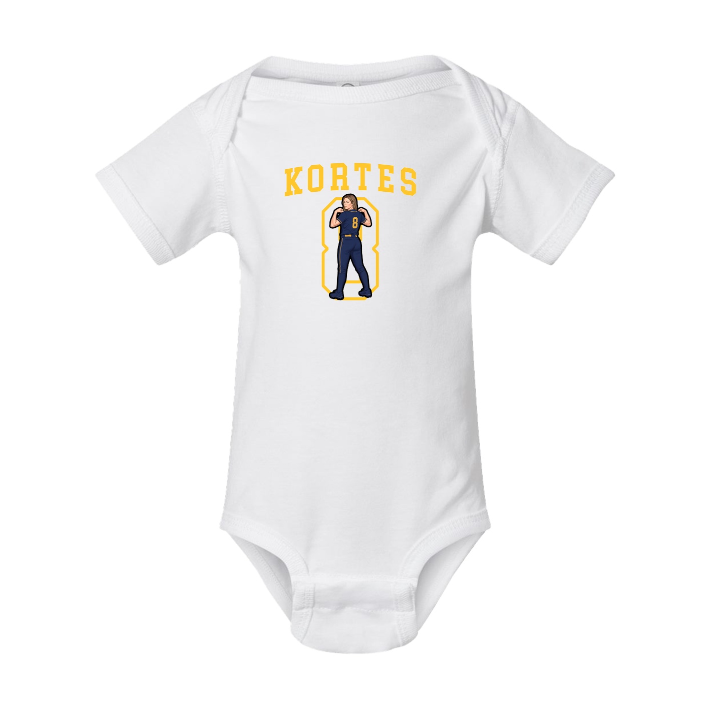 Baby Onesie — Shirsey in White