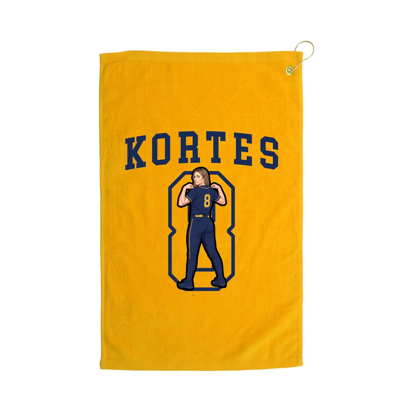 Golf Towel — Shirsey in Gold
