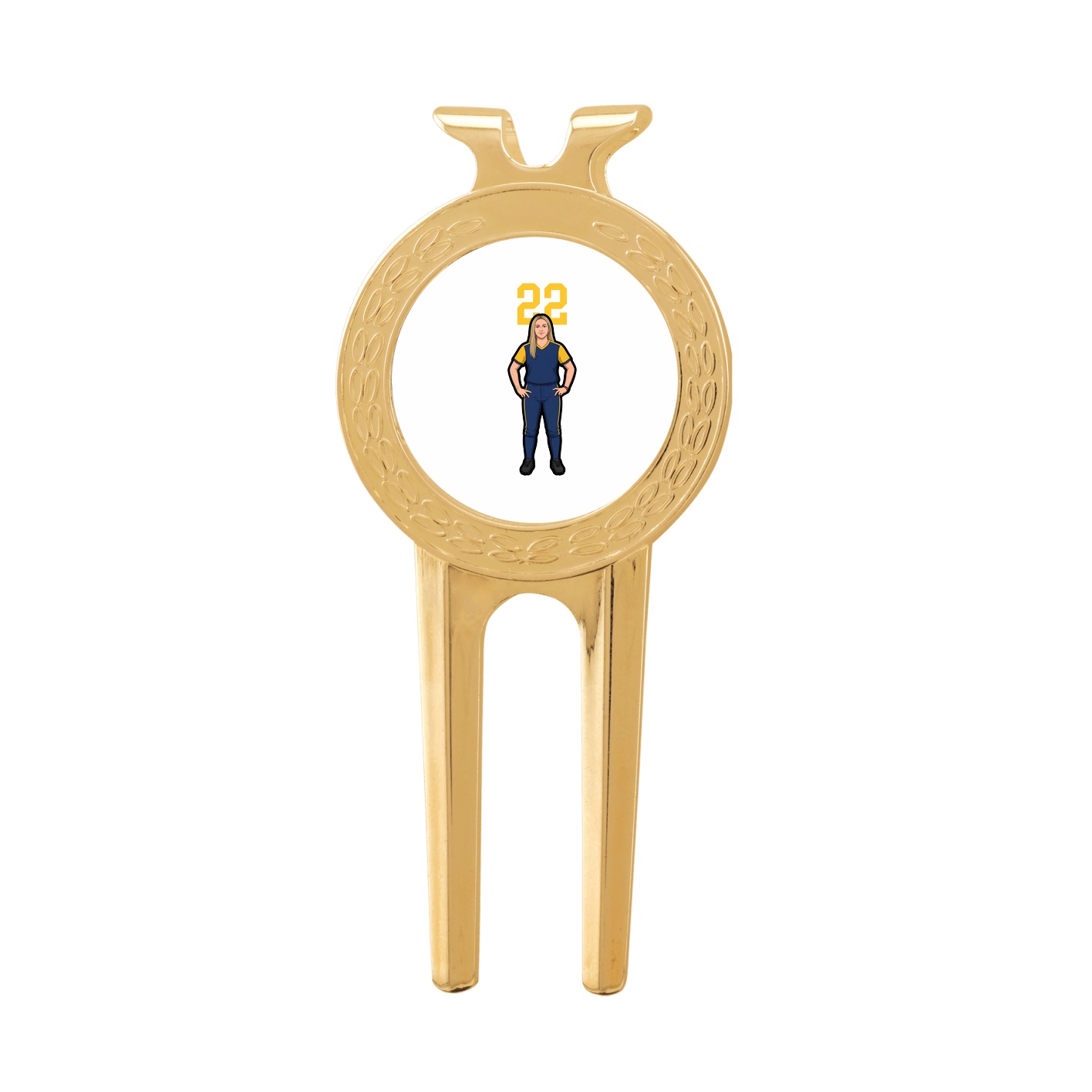 Divot Tool with Ball Marker — Number Top in Classic