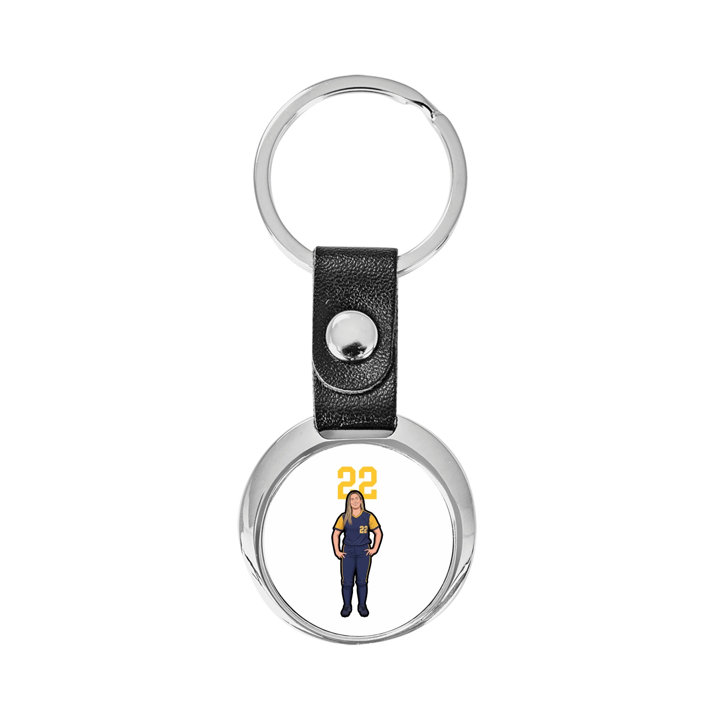 Key Chain — Number Top in Classic