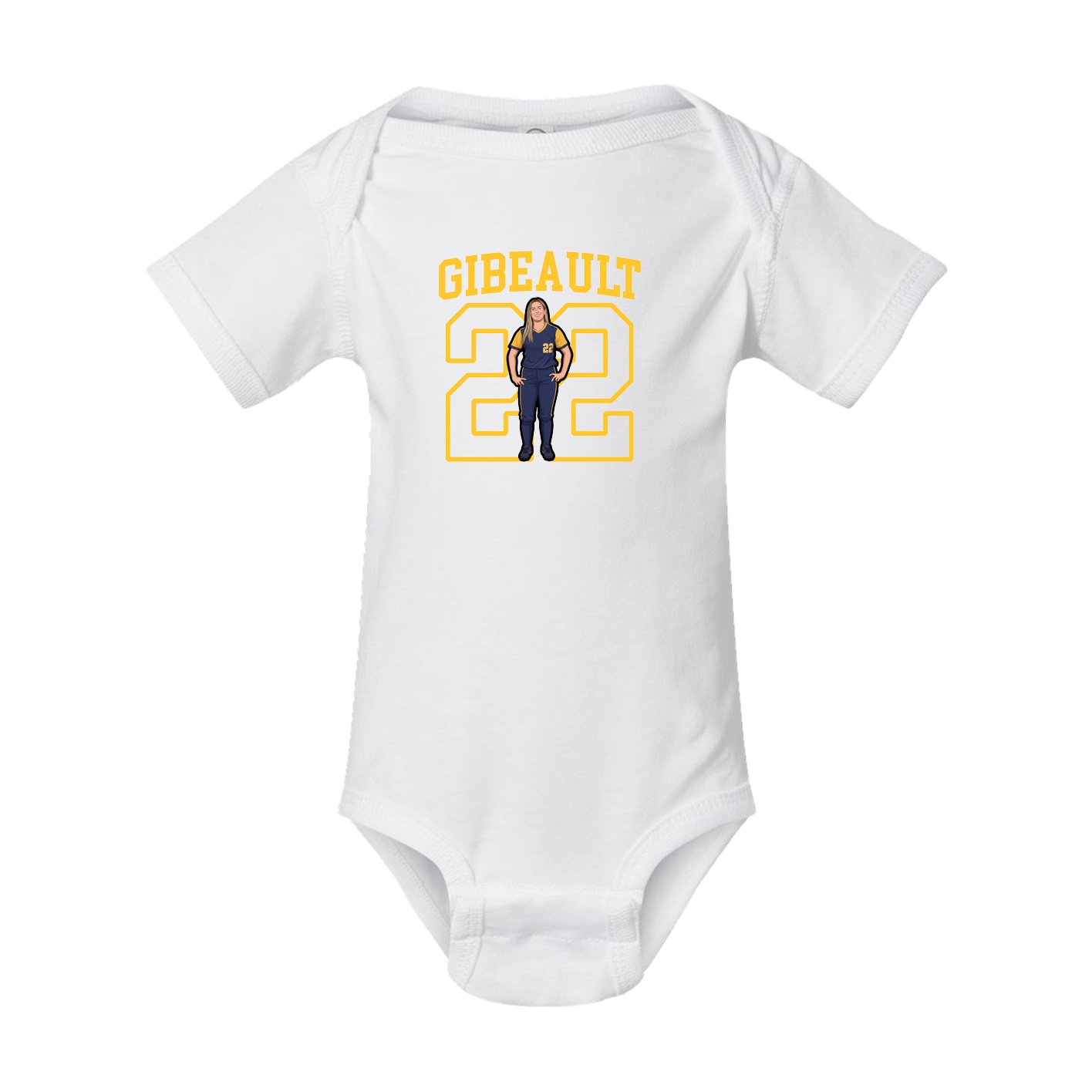Baby Onesie — Shirsey in White